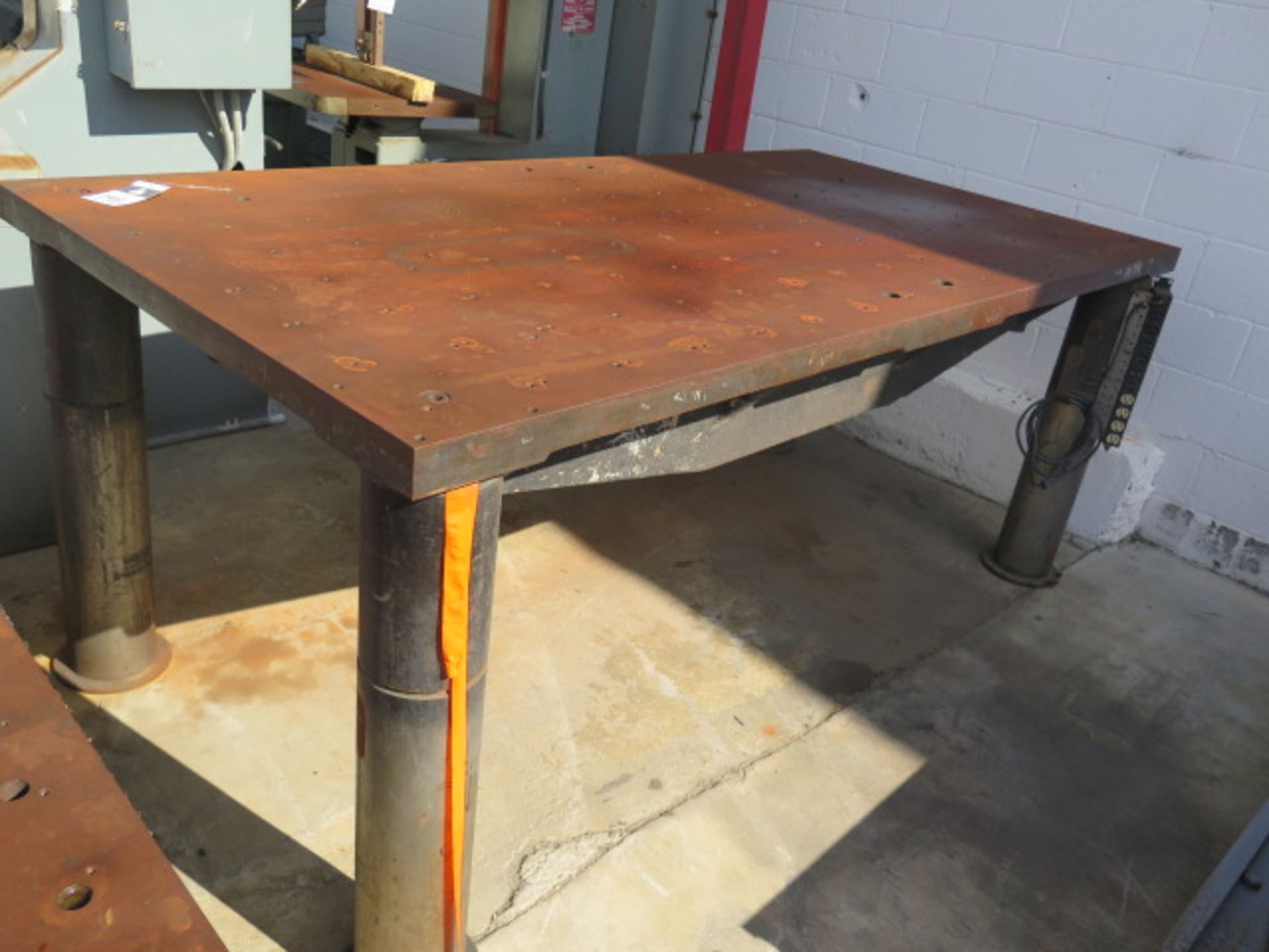 48" x 96" Steel Fabrication Table (SOLD AS-IS - NO WARRANTY) - Image 2 of 6