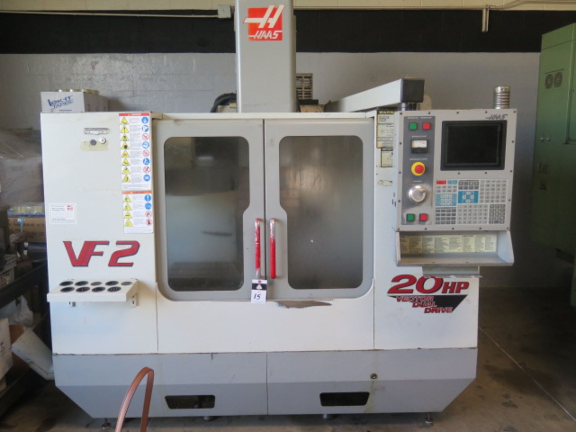 2001 Haas VF-2D 5-Axis Capable CNC VMC s/n 27266 w/ Haas Controls, 20 ATC, SOLD AS IS