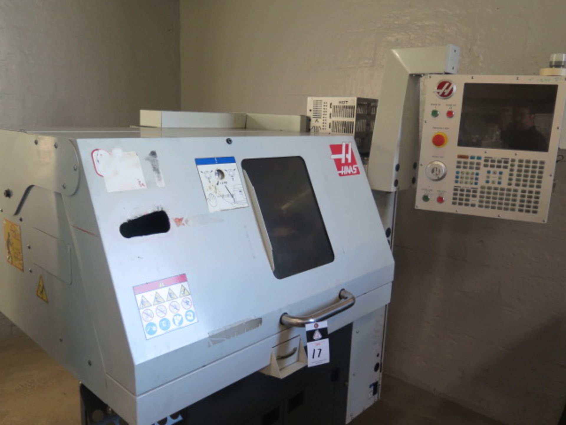 2018 Haas CL-1 CNC Chucker Office Lathe s/n 3110038 w/Haas Controls, 8-Station, 5C Collet,SOLD AS IS - Image 5 of 12