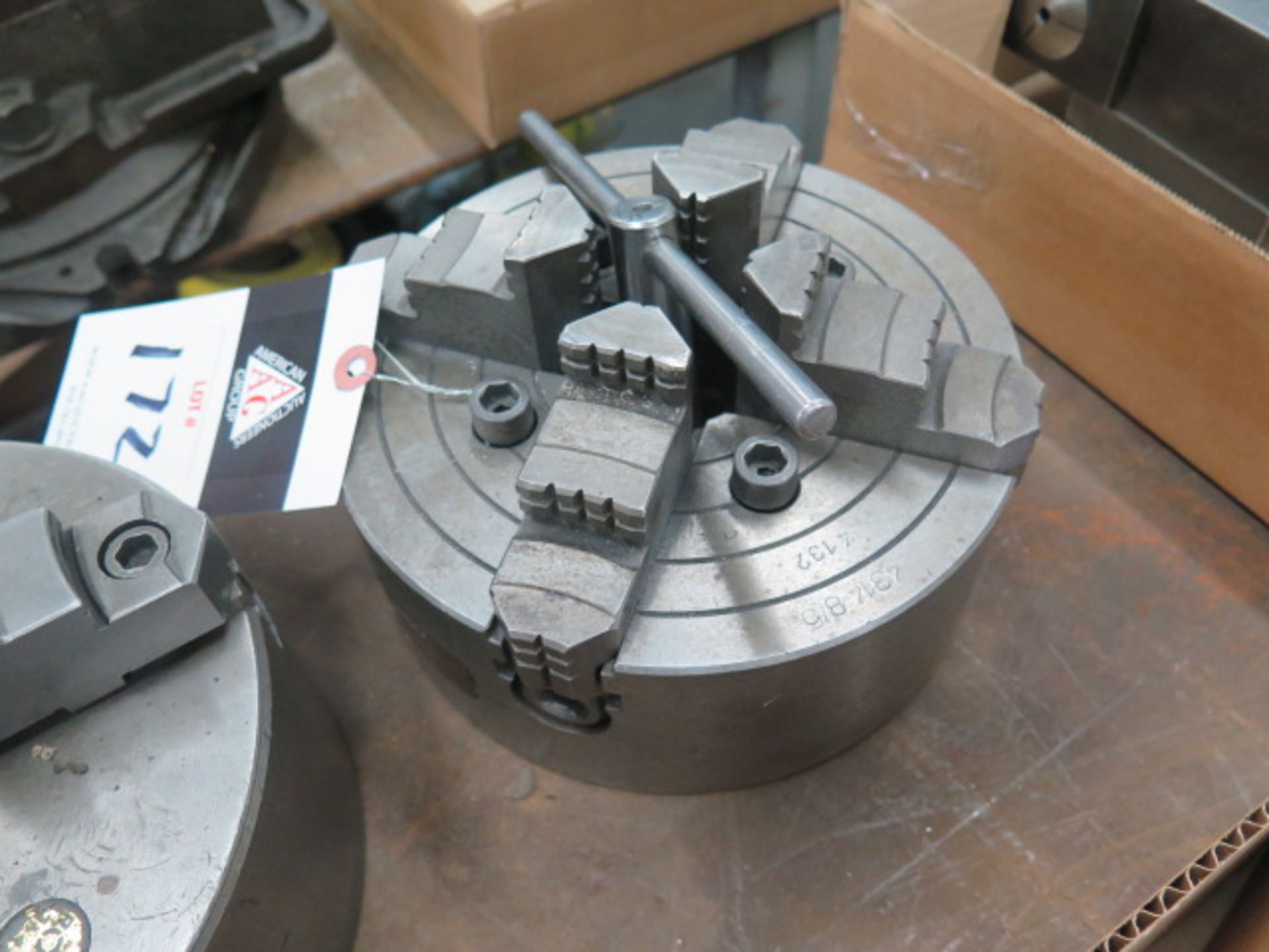 8" 4-Jaw Chuck (SOLD AS-IS - NO WARRANTY) - Image 2 of 3