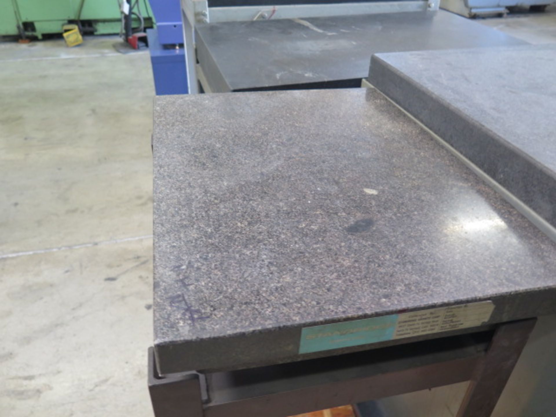 Standridge 18" x 24" x 4" 4-Ledge Granite Surface Plate w/ Roll Stand (SOLD AS-IS - NO WARRANTY) - Image 2 of 4