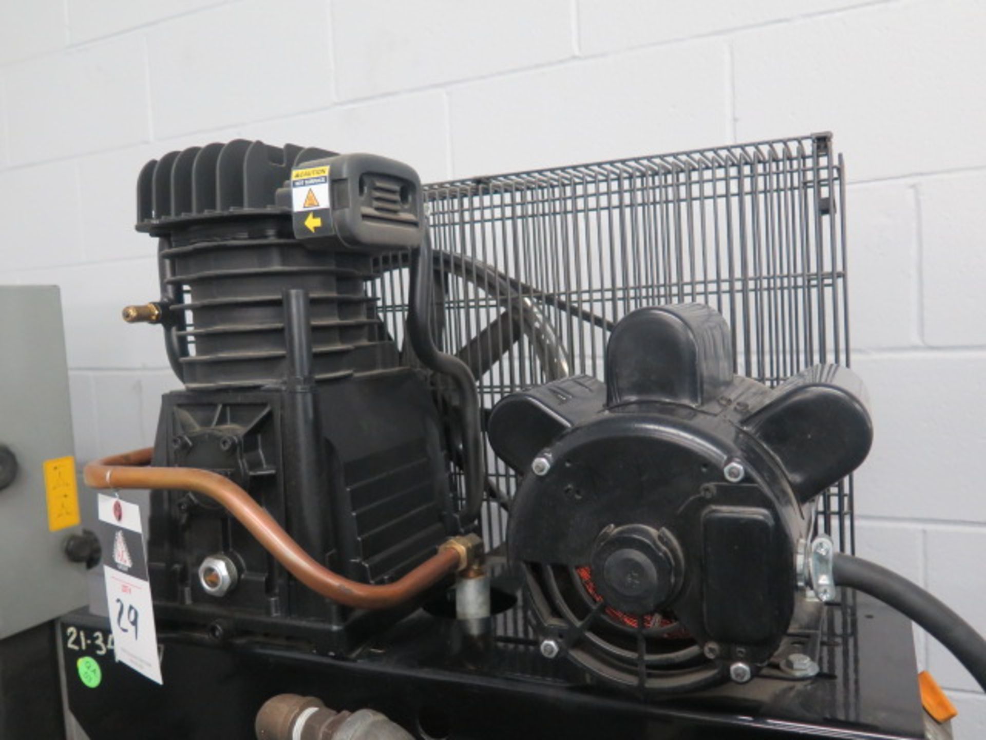 Central Pneumatic 5Hp Vertical Air Compressor w/ 60 Gallon Tank (SOLD AS-IS - NO WARRANTY) - Image 4 of 6