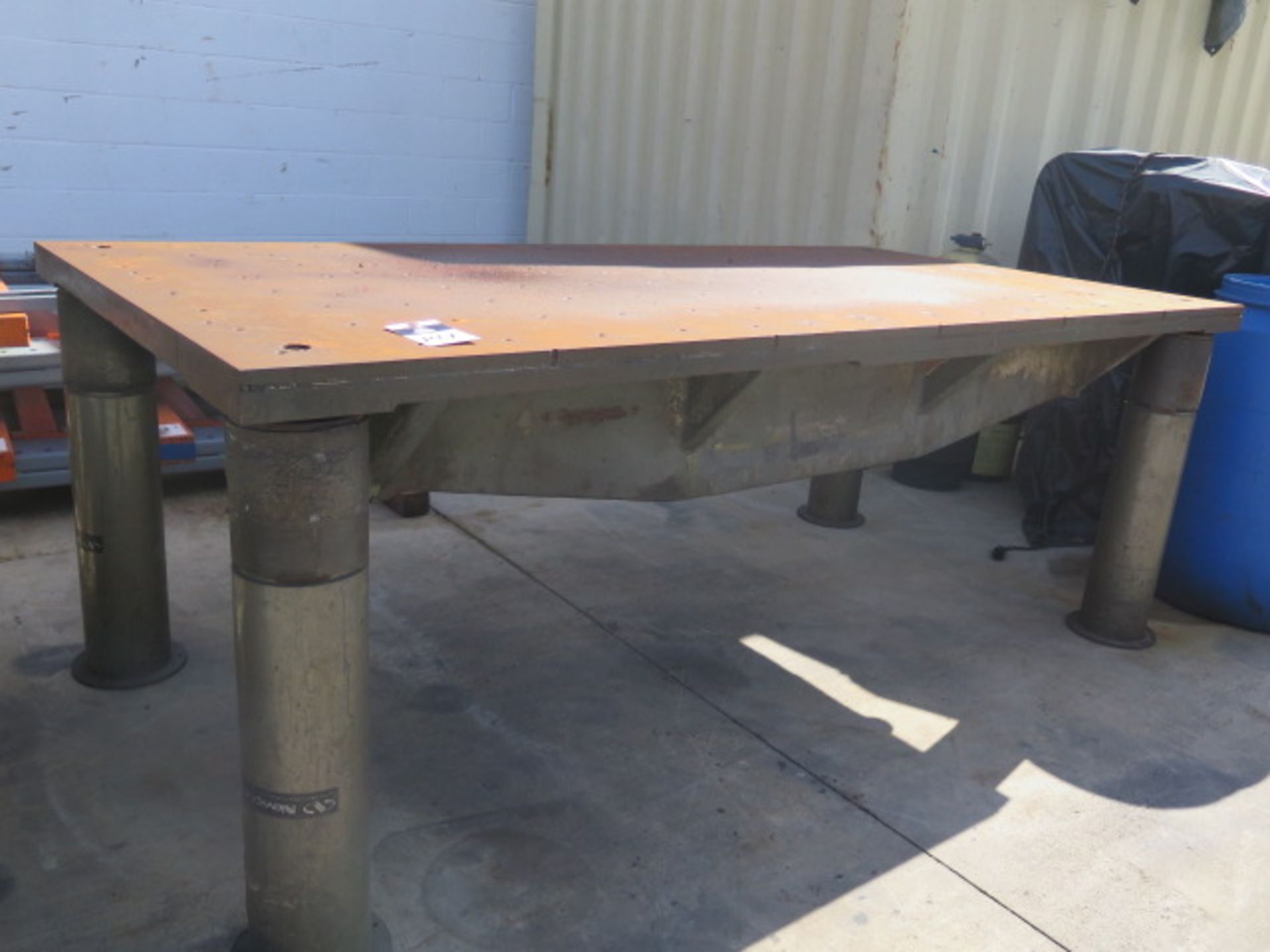 48" x 96" Steel Fabrication Table (SOLD AS-IS - NO WARRANTY) - Image 2 of 5