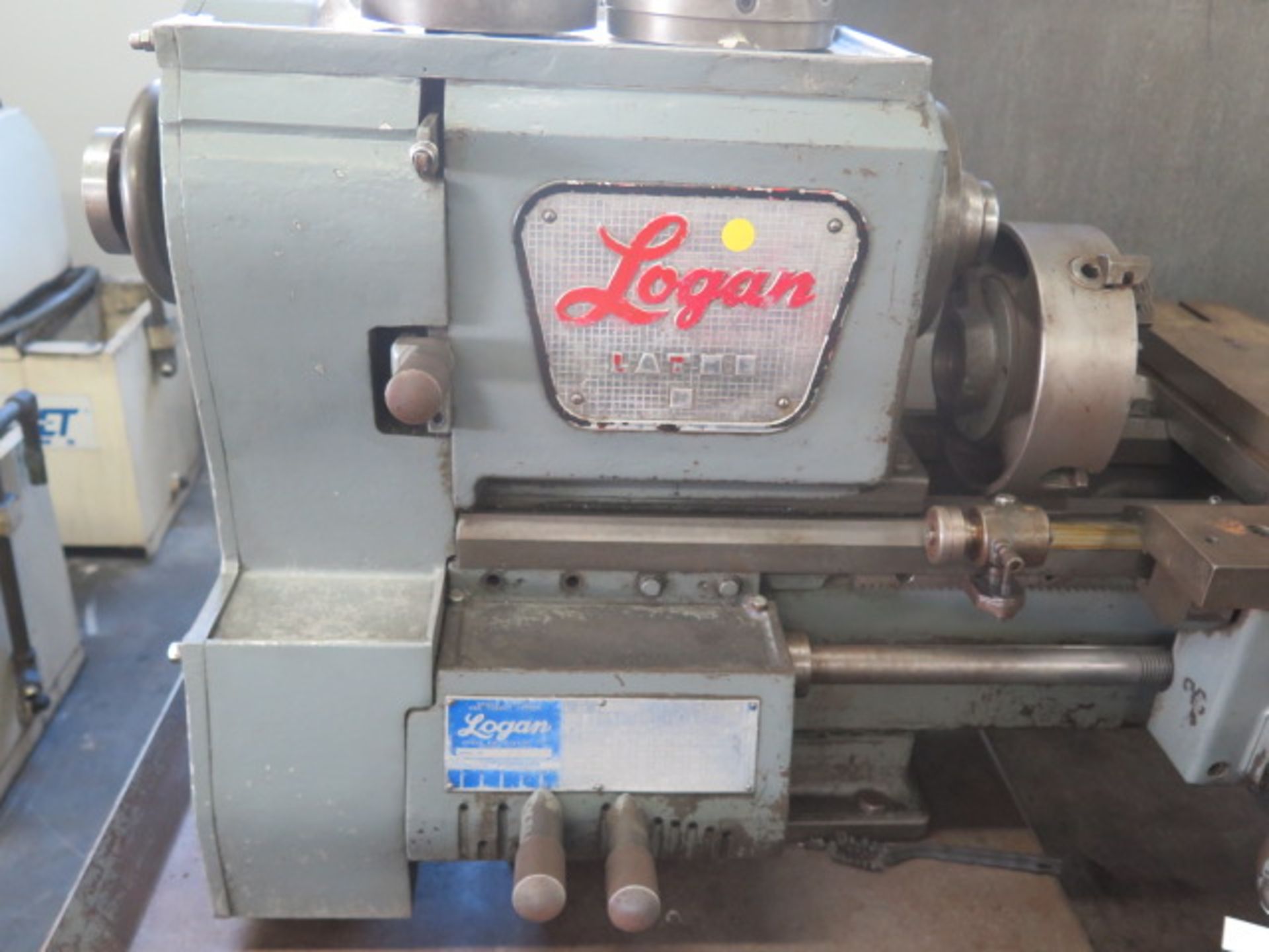 Logan mdl. 6560 12” x 42” Lathe s/n 61470 w/ Inch Threading, Tailstock, 6-Station Turret SOLD AS IS - Image 4 of 13