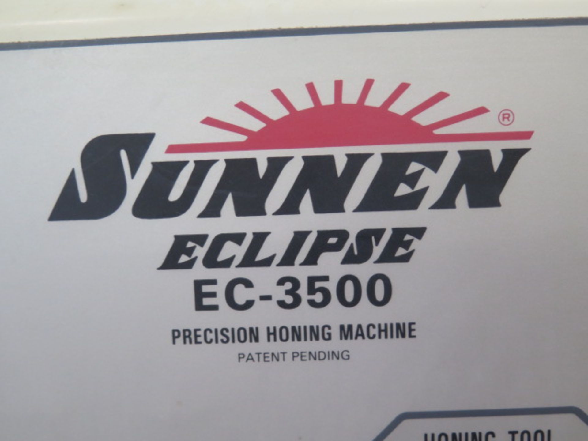 Sunnen Eclipse EC-3500-E Honing Machine s/n 4U1-1552 w/Digital Speed and Stroke Controls, SOLD AS IS - Image 9 of 10