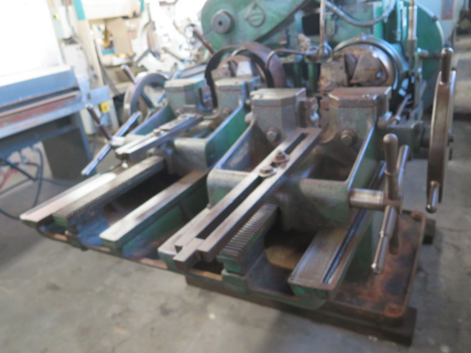 Landis 2-Head Automatic Threading Machine w/ 30-163 RPM, 10” Threading Die Heads SOLD AS-IS - Image 5 of 11