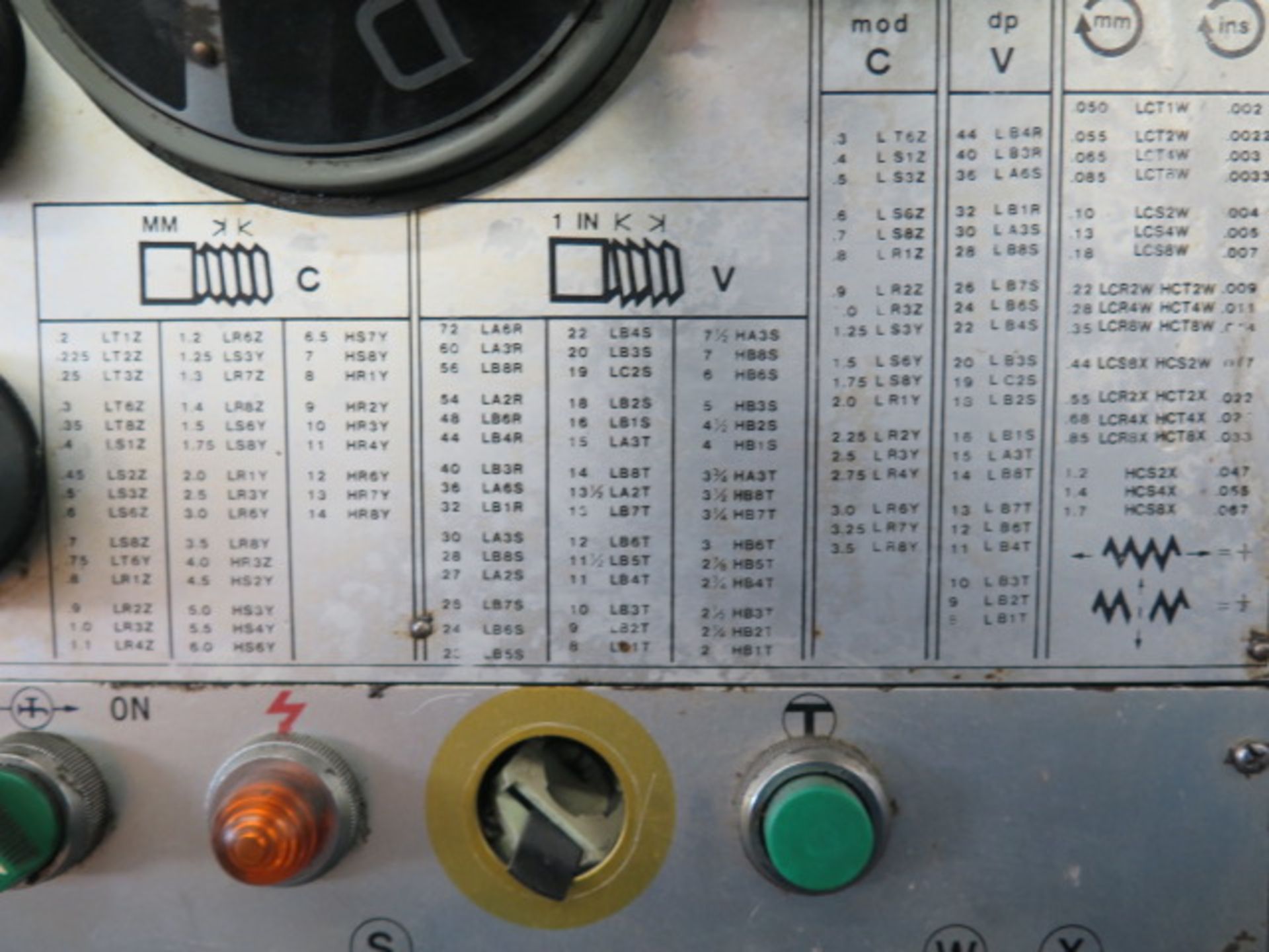 1997 Turret “Turnmaster” TRL-1340G 13” x 40” Geared Head Gap Bed Lathe s/n 13497011367, SOLD AS IS - Image 5 of 13