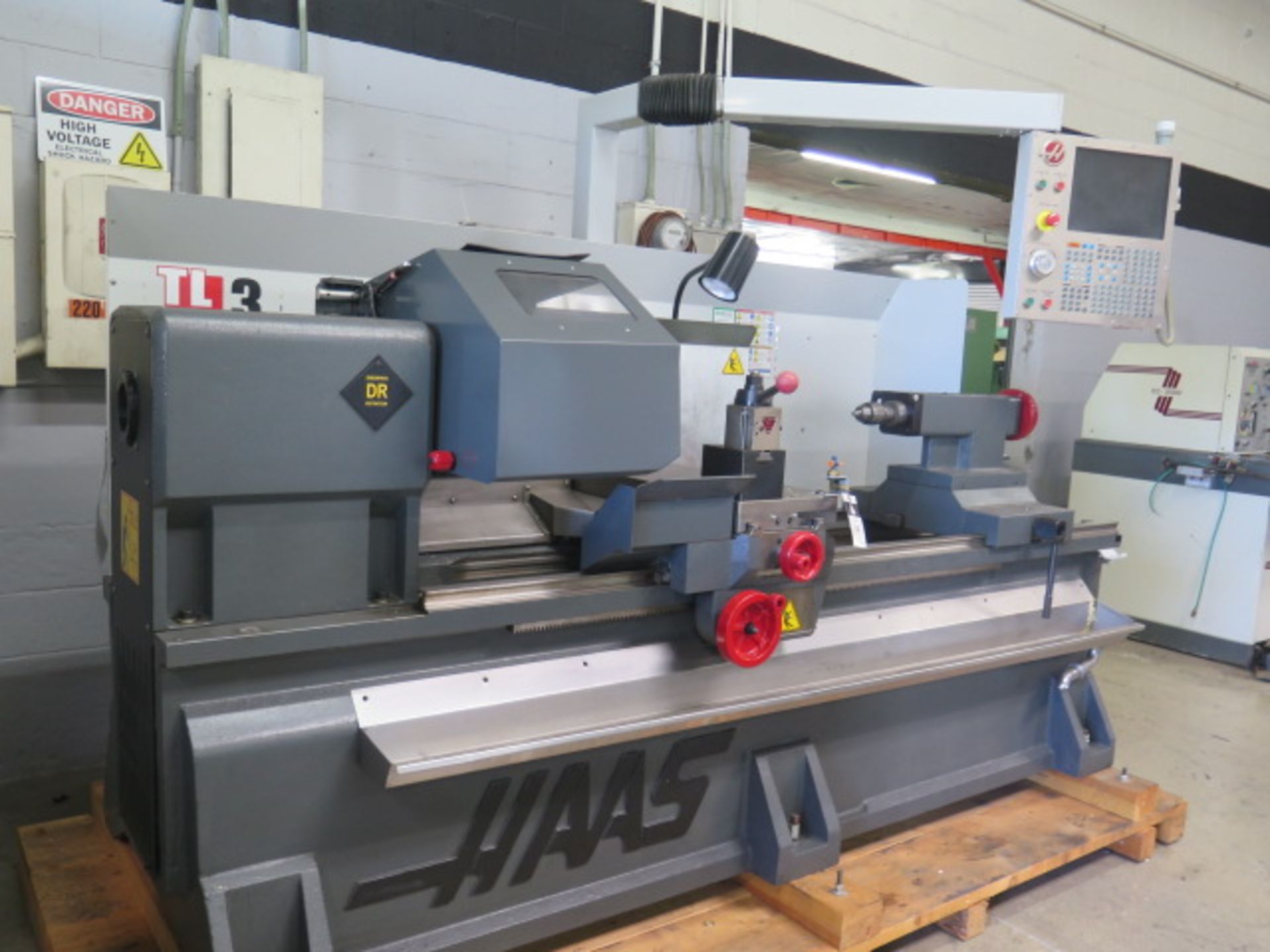 2012 Haas TL-3 CNC Tool Room Lathe s/n 3092907, Dorian Tool Post, 12” 3-Jaw Chuck, SOLD AS IS - Image 3 of 15