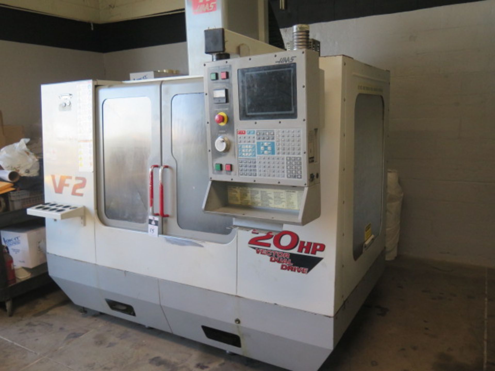 2001 Haas VF-2D 5-Axis Capable CNC VMC s/n 27266 w/ Haas Controls, 20 ATC, SOLD AS IS - Image 2 of 14