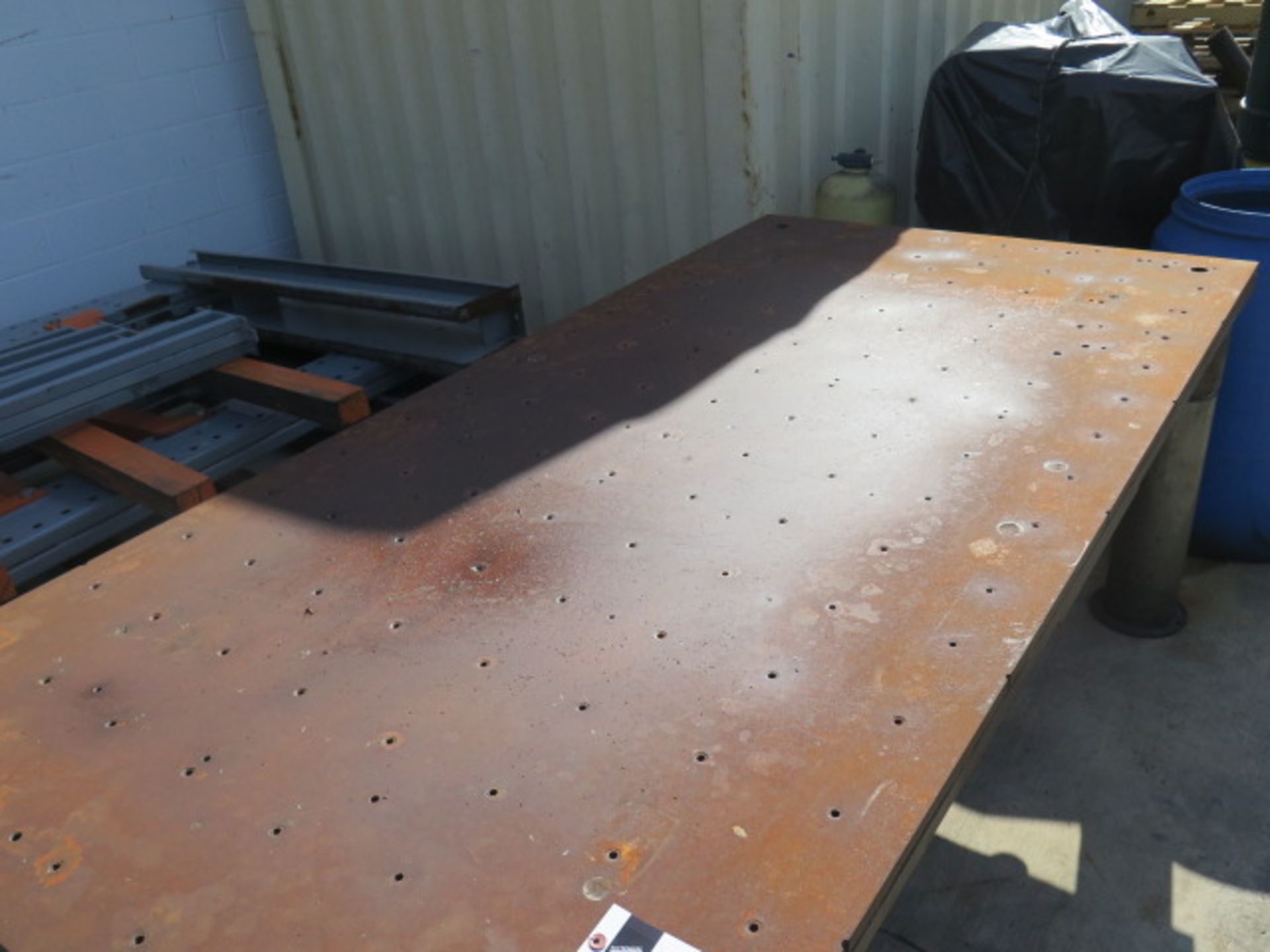 48" x 96" Steel Fabrication Table (SOLD AS-IS - NO WARRANTY) - Image 3 of 5