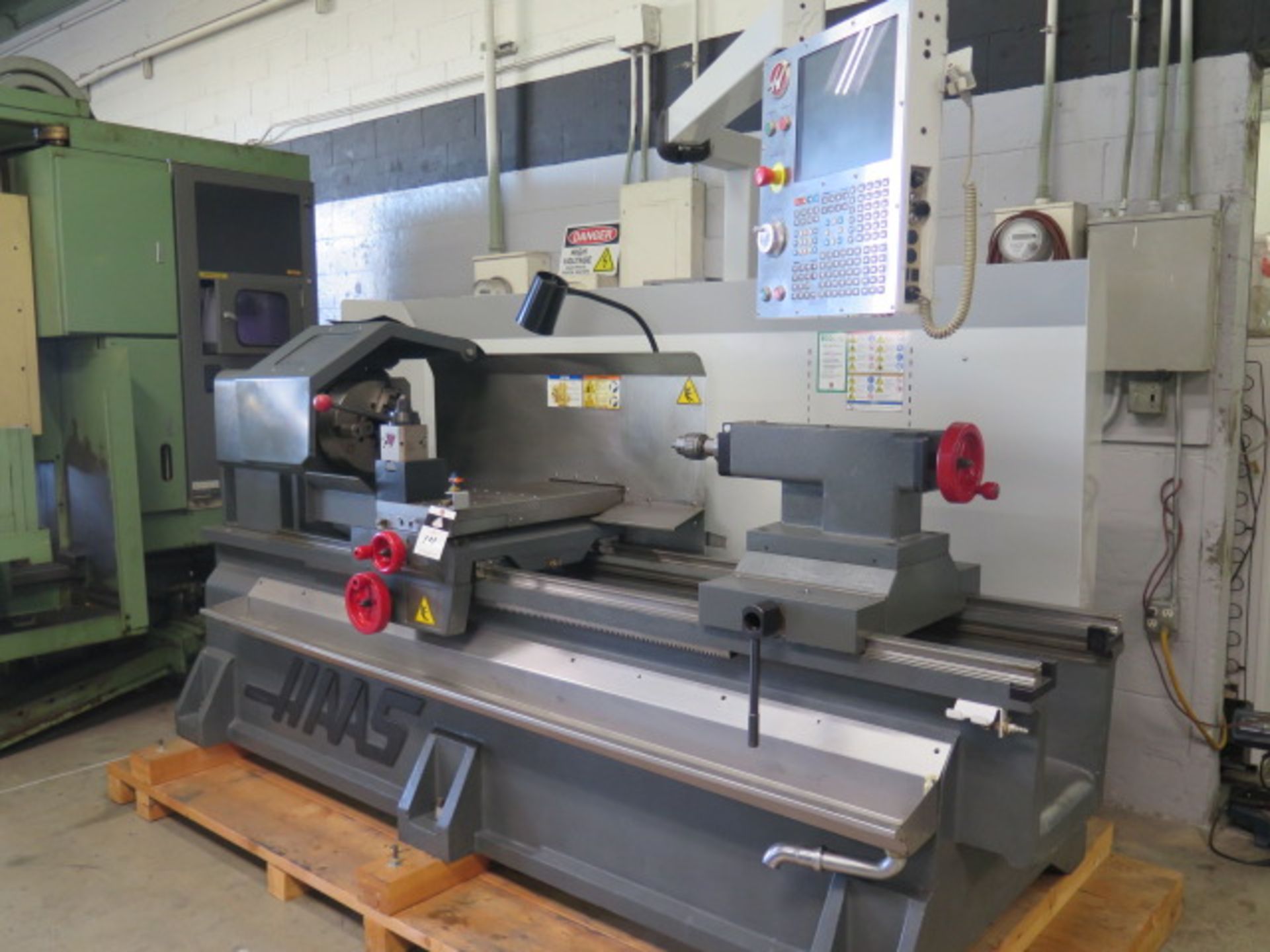 2012 Haas TL-3 CNC Tool Room Lathe s/n 3092907, Dorian Tool Post, 12” 3-Jaw Chuck, SOLD AS IS - Image 2 of 15