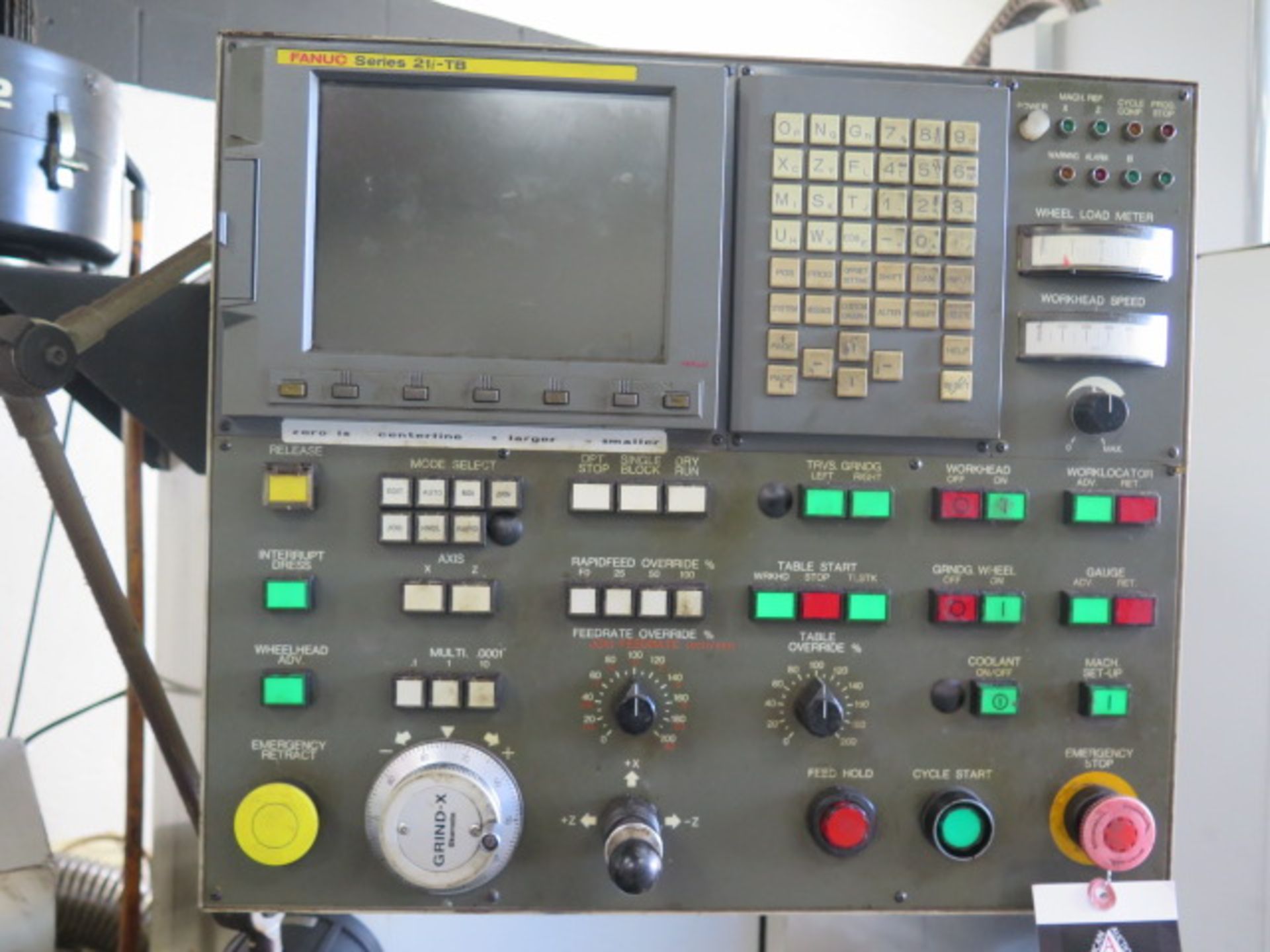 Okamoto “Grind-X” OGM-8-20 UNCB 8” x 20” CNC Grinder s/n 26015 w/ Fanuc Series 21i-TB, SOLD AS IS - Image 7 of 12