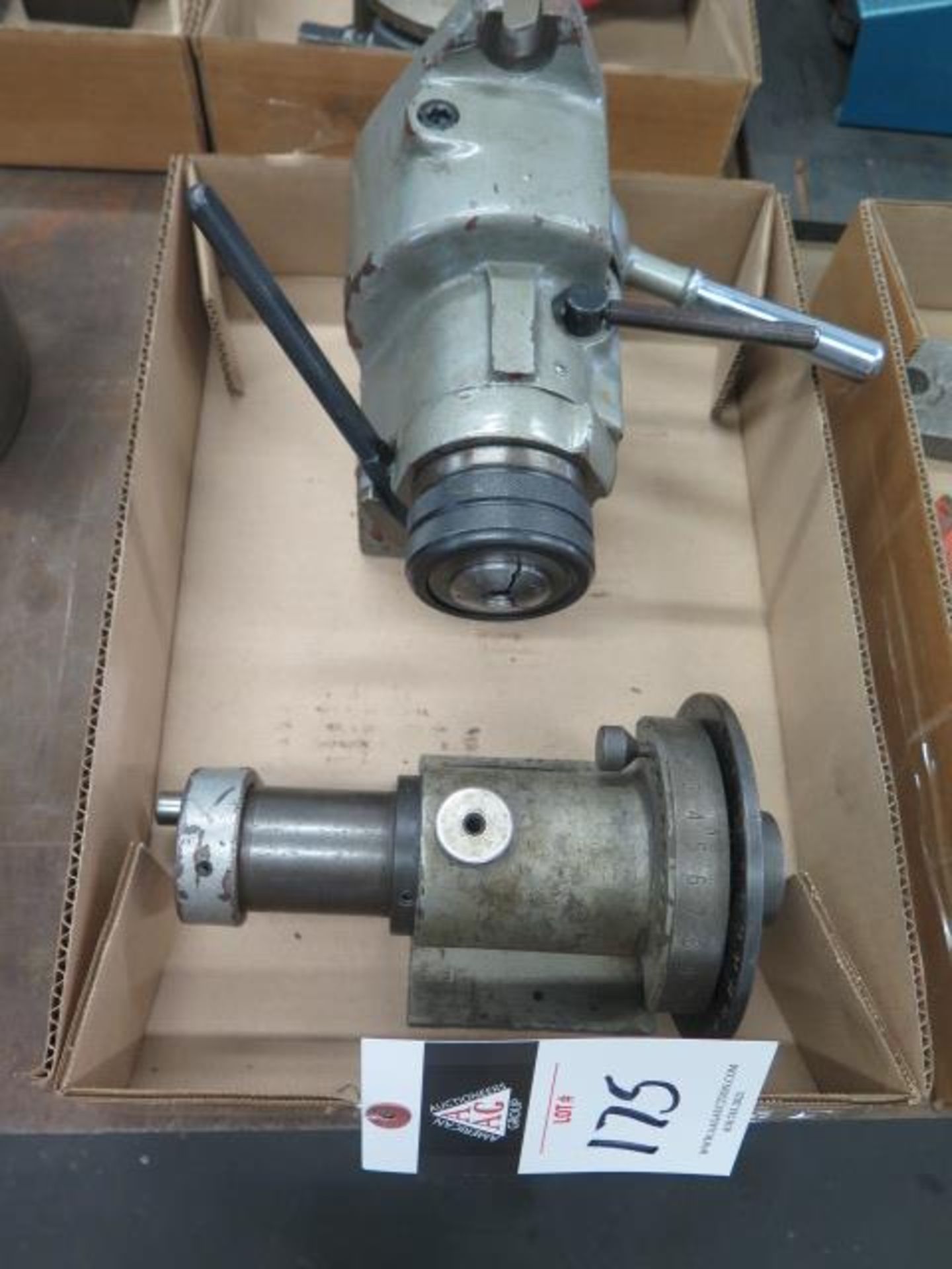 5C Indexing Head and Spin Fixture (SOLD AS-IS - NO WARRANTY)