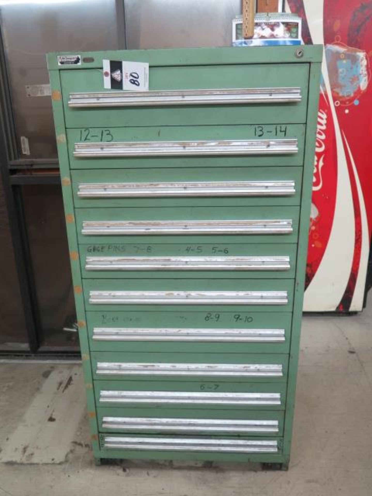 Vidmar 11-Drawer Tooling Cabinet (SOLD AS-IS - NO WARRANTY)