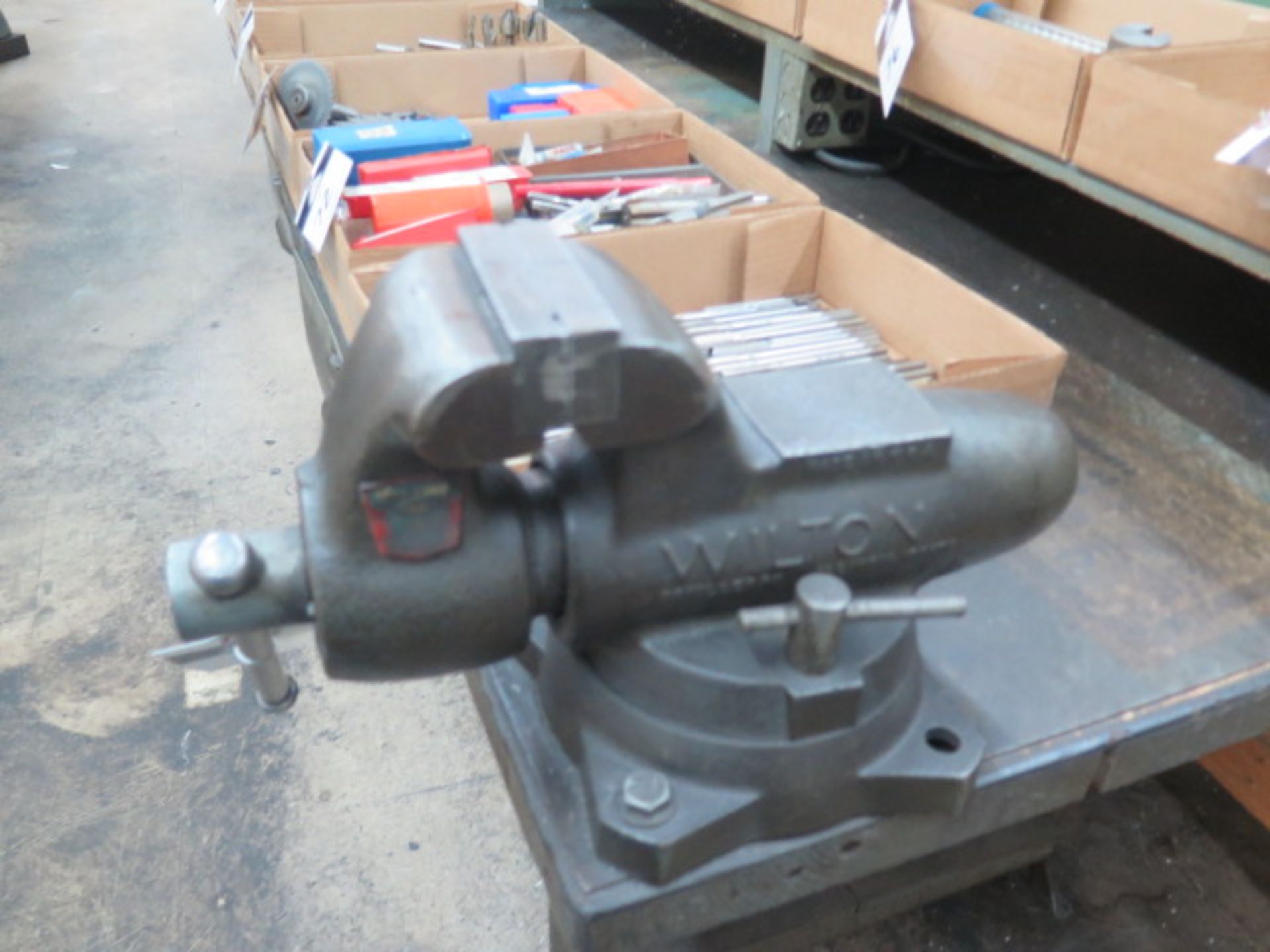 Wilton 4" Bench Vise w/ Work Bench (SOLD AS-IS - NO WARRANTY) - Image 3 of 7