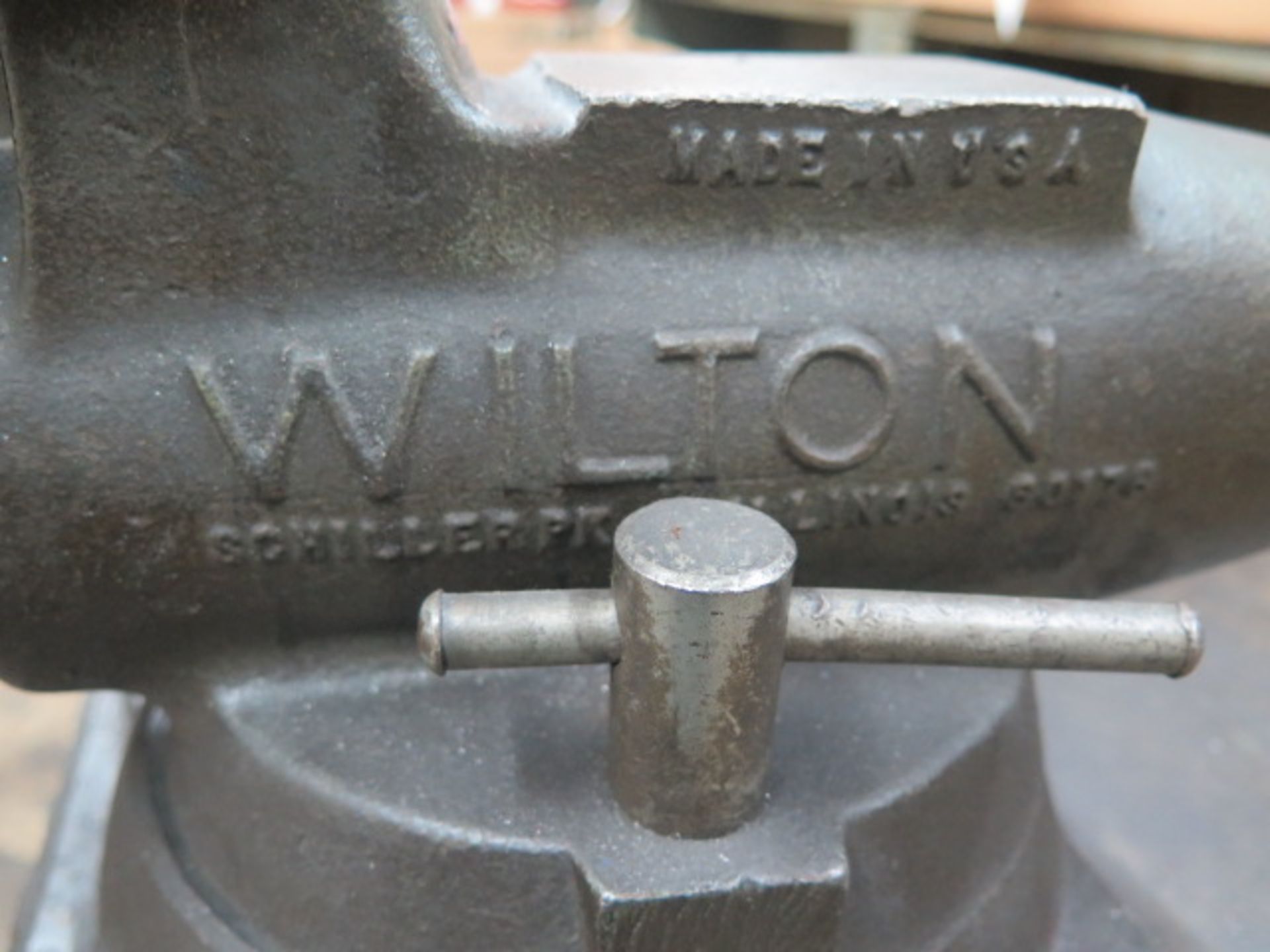 Wilton 4" Bench Vise w/ Work Bench (SOLD AS-IS - NO WARRANTY) - Image 6 of 7