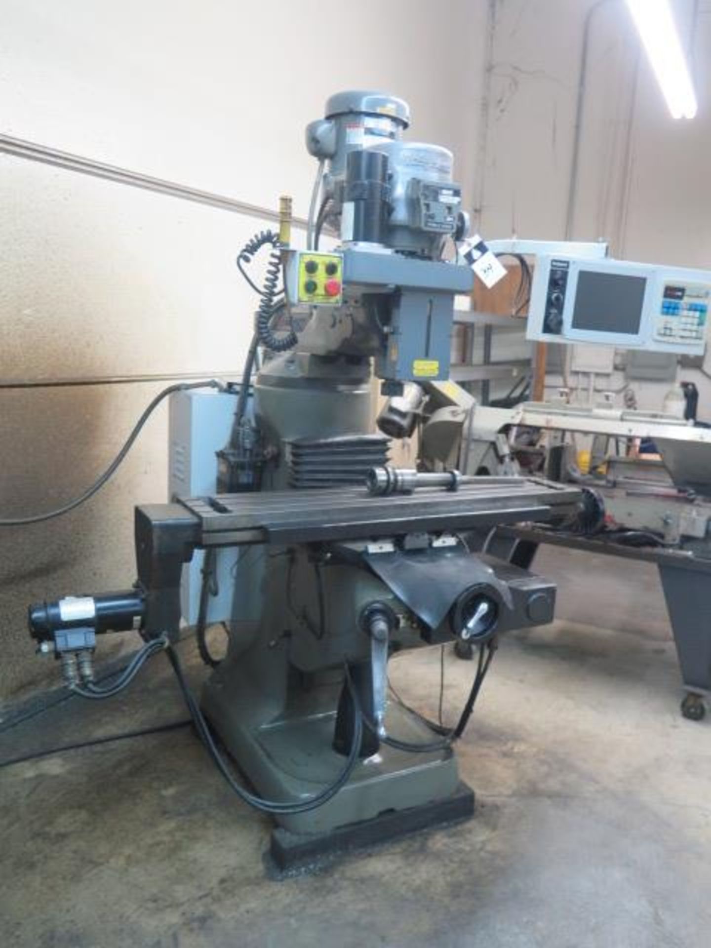 Bridgeport / EZ-Trak 3-Axis CNC Vertical Mill s/n EZ1-CH-4855 w/ BPC2M CNC Controls, SOLD AS IS - Image 3 of 16