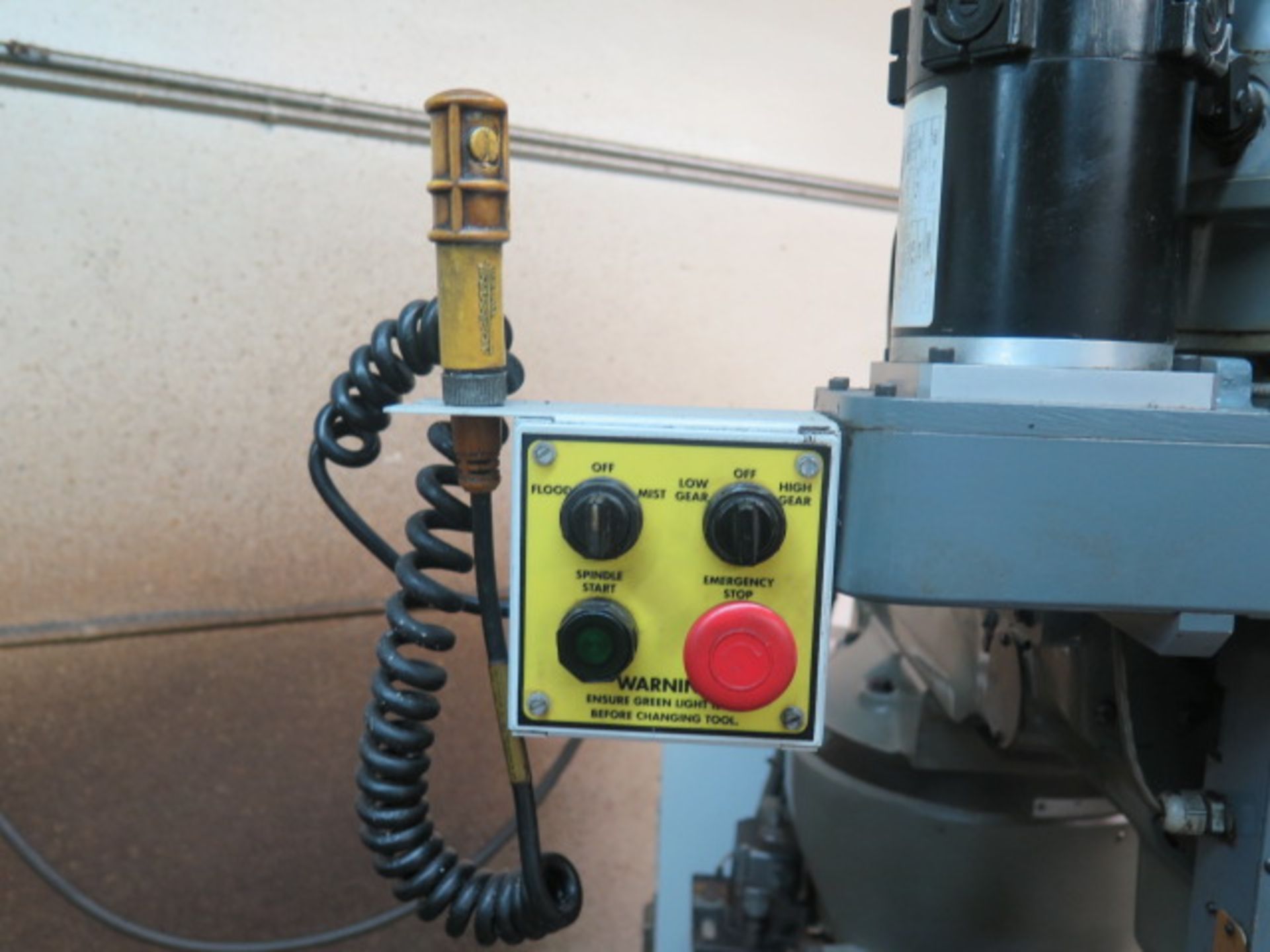 Bridgeport / EZ-Trak 3-Axis CNC Vertical Mill s/n EZ1-CH-4855 w/ BPC2M CNC Controls, SOLD AS IS - Image 7 of 16