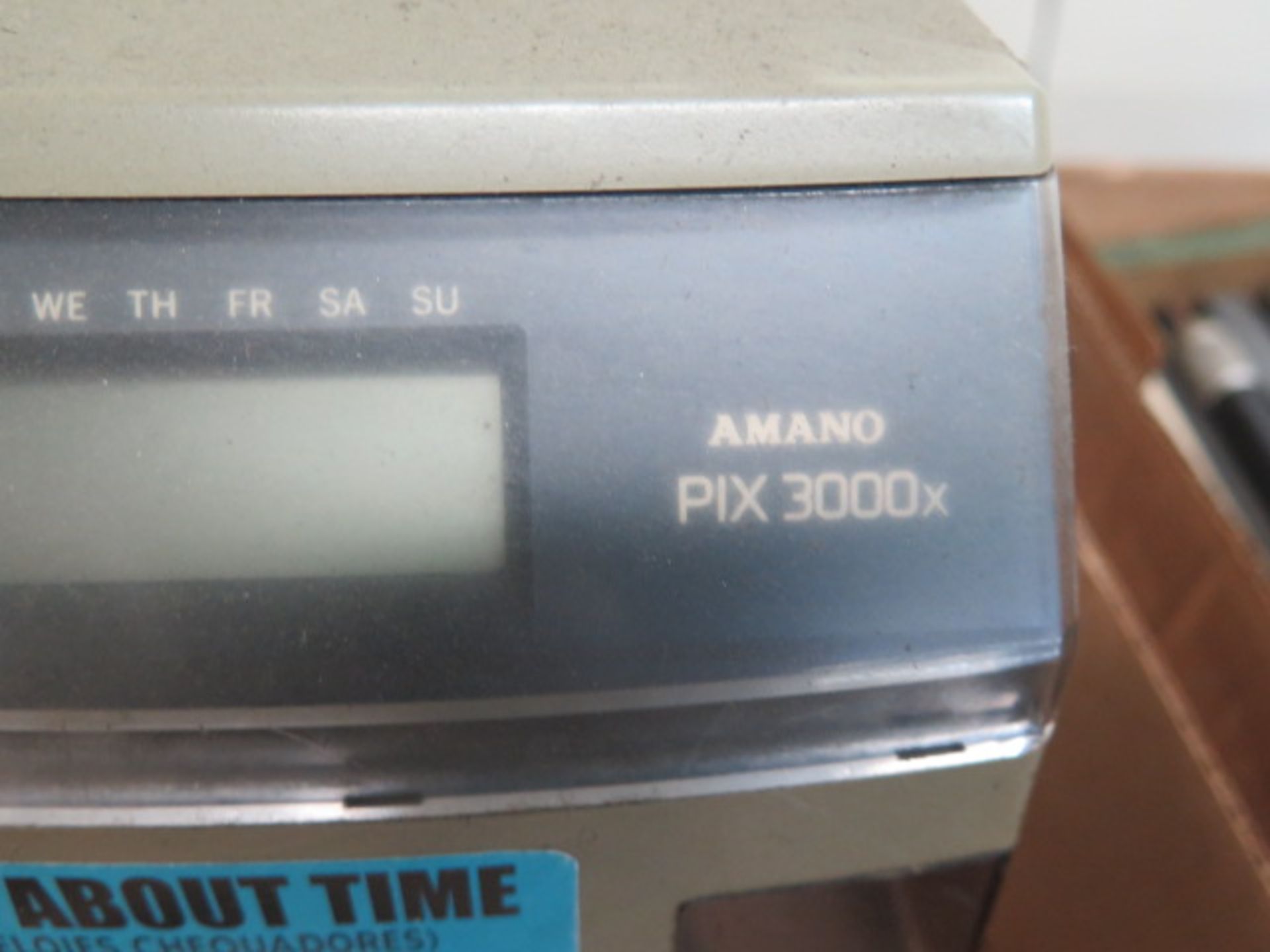 Amano PIX 3000x Time Clock (SOLD AS-IS - NO WARRANTY) - Image 3 of 3