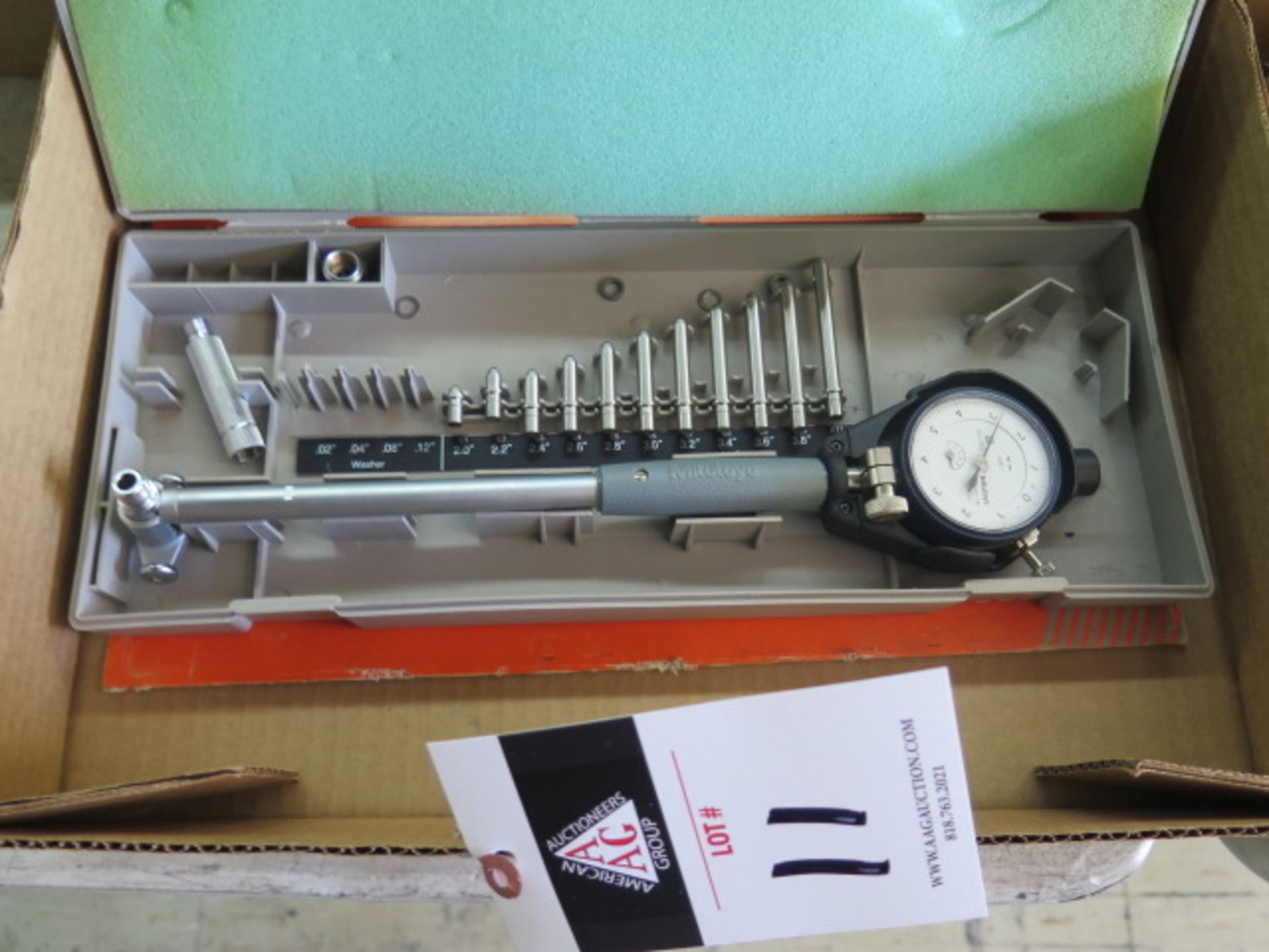 Mitutoyo 2”-4” Dial Bore Gage (SOLD AS-IS - NO WARRANTY)