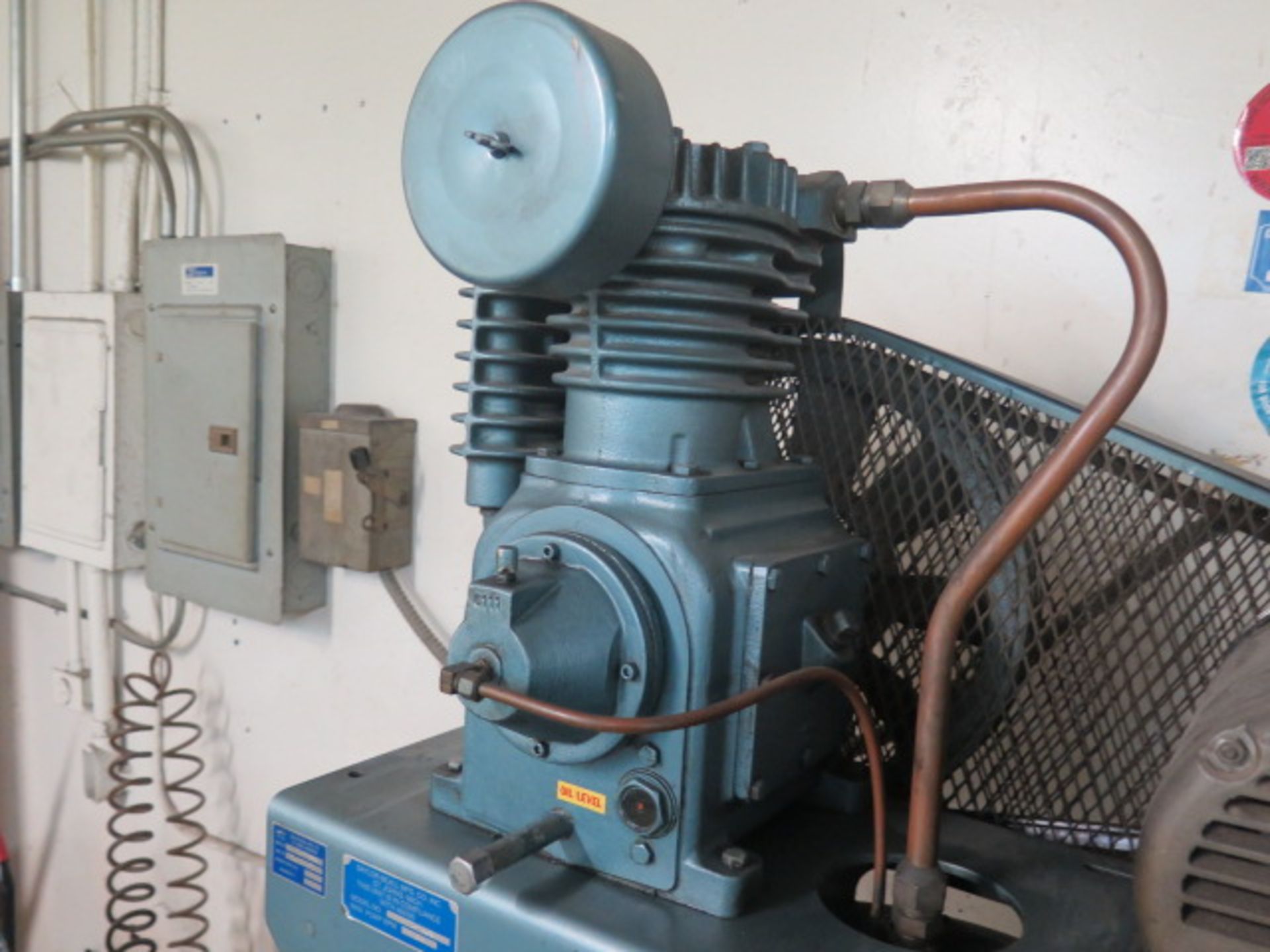 Saylor-Beall VT-735080 5Hp Vertical Air Compressor w/ 80 Gallon Tank (SOLD AS-IS - NO WARRANTY) - Image 4 of 7