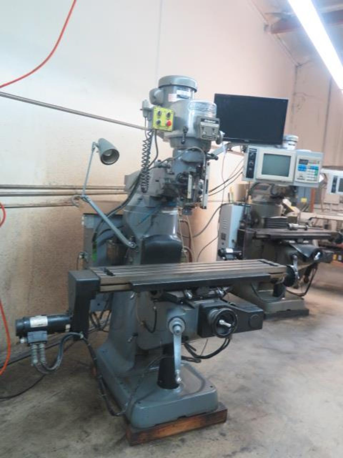 Bridgeport / EZ-Trak 2-Axis CNC Mill s/n 262190 w/ EZ-Trak DX CNC Controls, 2Hp Motor, SOLD AS IS - Image 2 of 10