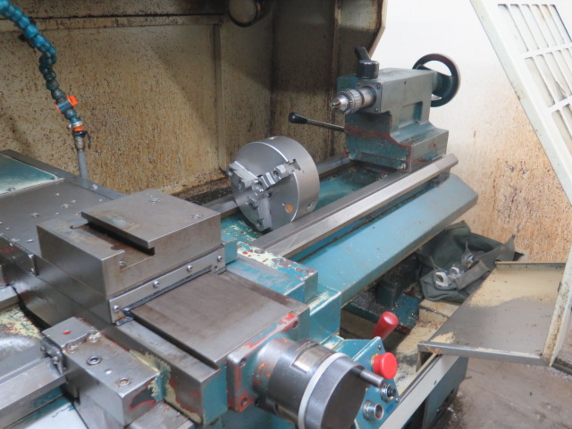 Romi-Bridgeport 14” x 40” CNC Lathe w/ EZ-Path Controls, 37.5-3000 RPM, TS, 8” Chuck, SOLD AS IS - Image 8 of 13