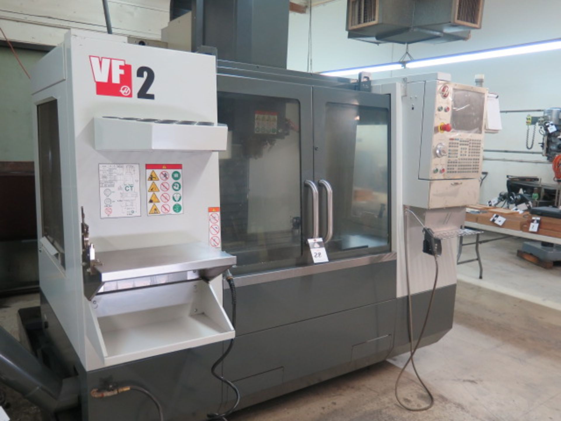 2018 Haas VF-2 4-Axis CNC VMC, s/n 1153067 w/ Haas Controls, 20-Station ATC, SOLD AS IS - Image 3 of 19