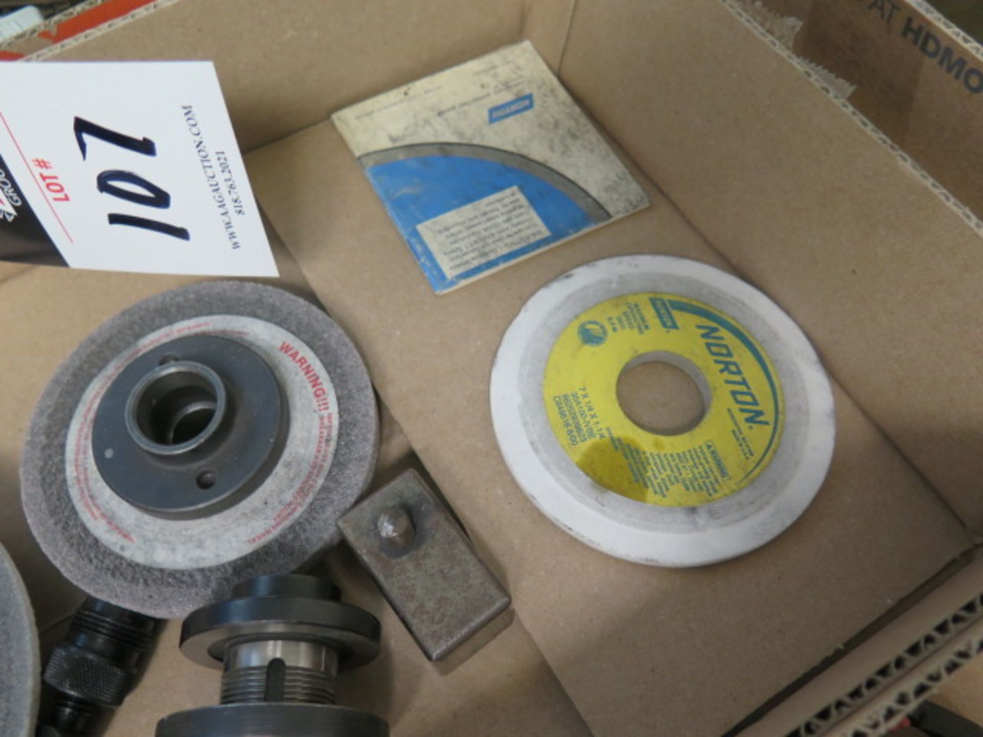 Grinding Wheels, Hubs and Dresser (SOLD AS-IS - NO WARRANTY) - Image 3 of 3
