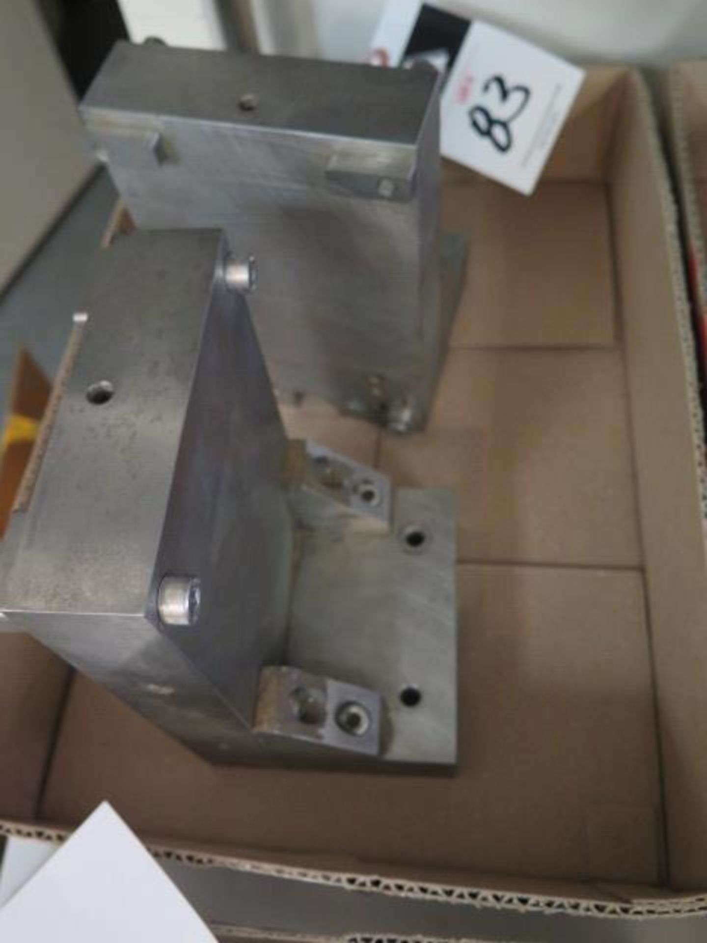 EDM Fixture Angle Plates (2) (SOLD AS-IS - NO WARRANTY)