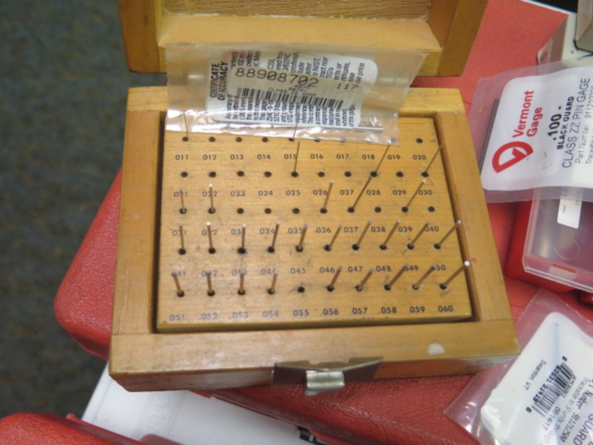 Pin Gage Sets 0.011"-.500" (SOLD AS-IS - NO WARRANTY) - Image 4 of 5