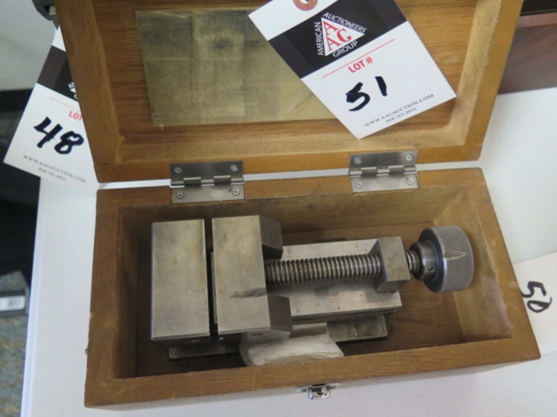 Mitutoyo 3" Precision Sine Vise (SOLD AS-IS - NO WARRANTY)