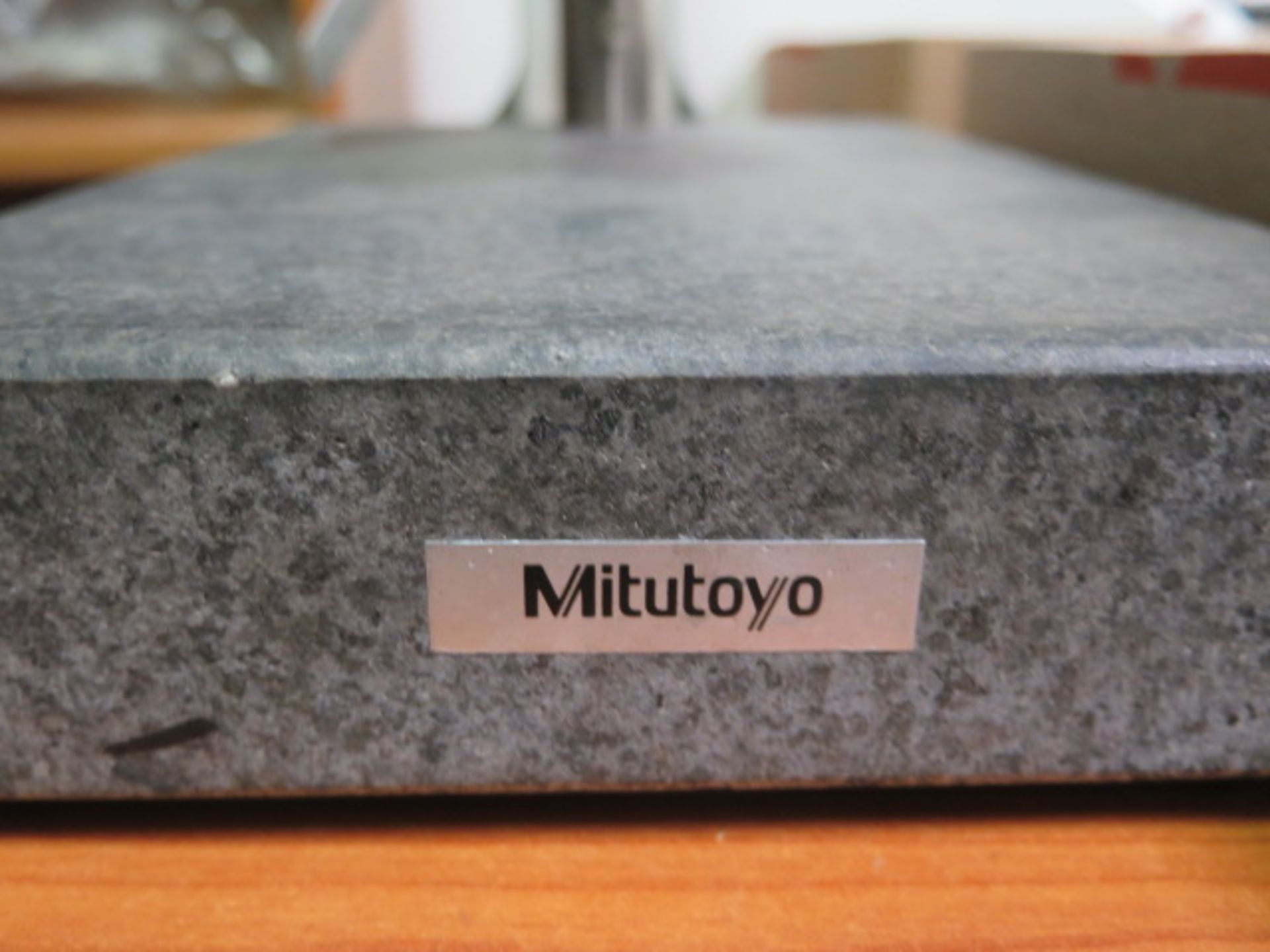 Mitutoyo Granite Indicator Base w/ Digital Indicator (SOLD AS-IS - NO WARRANTY) - Image 4 of 4