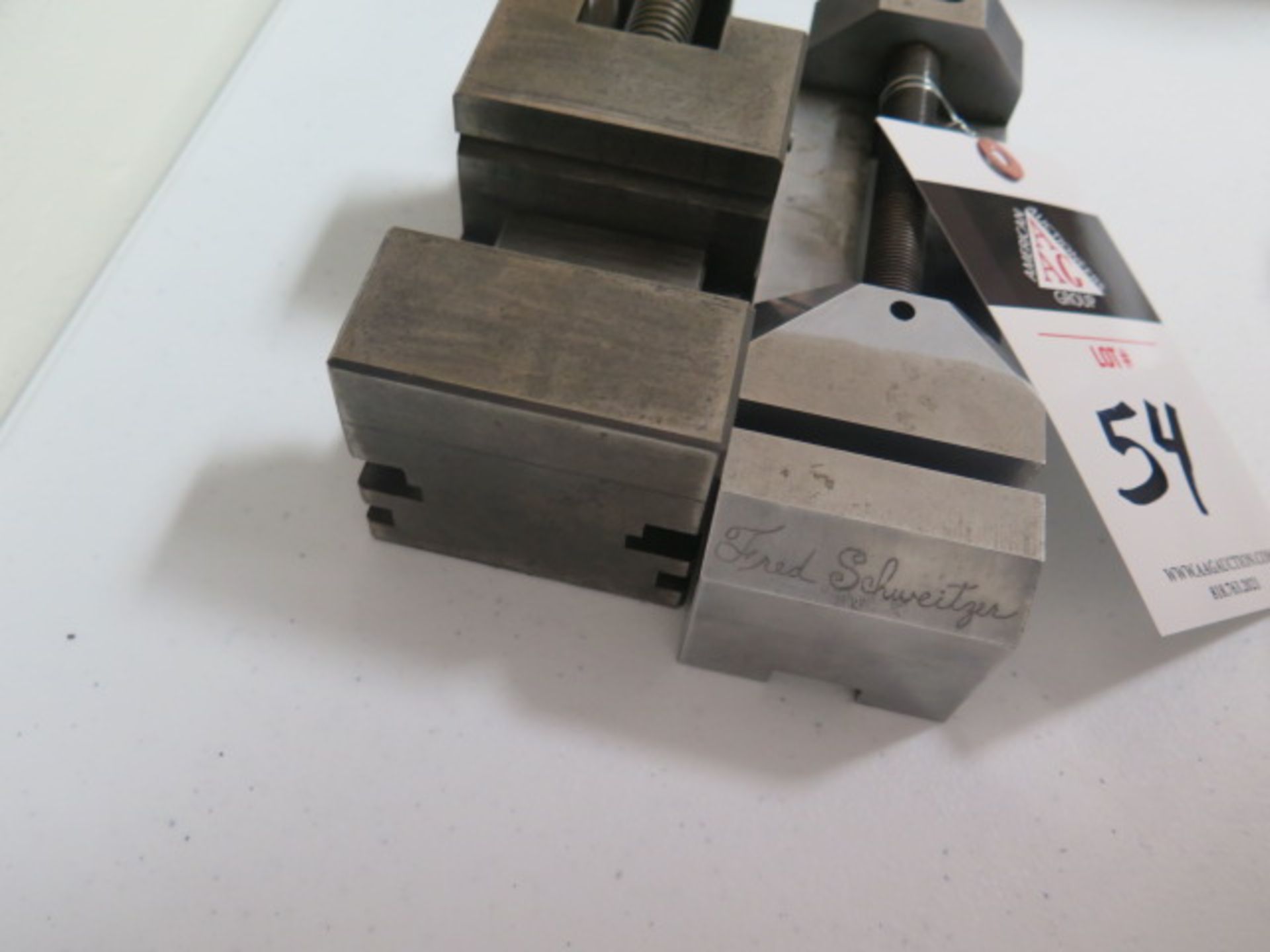 2 1/2" and 2 1/4" Machine Vises (2) (SOLD AS-IS - NO WARRANTY) - Image 2 of 4