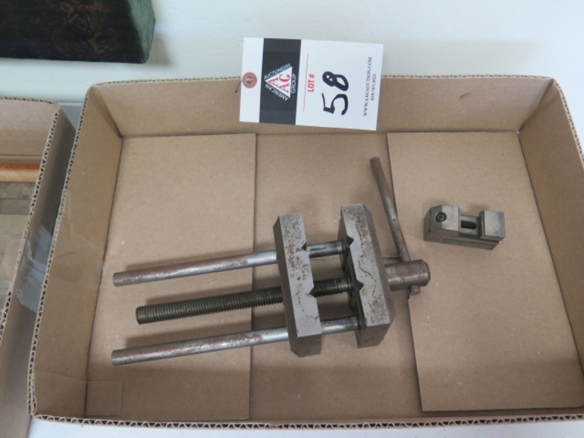 1" Precision Machinists Vise and 4" Machine Vise (SOLD AS-IS - NO WARRANTY)