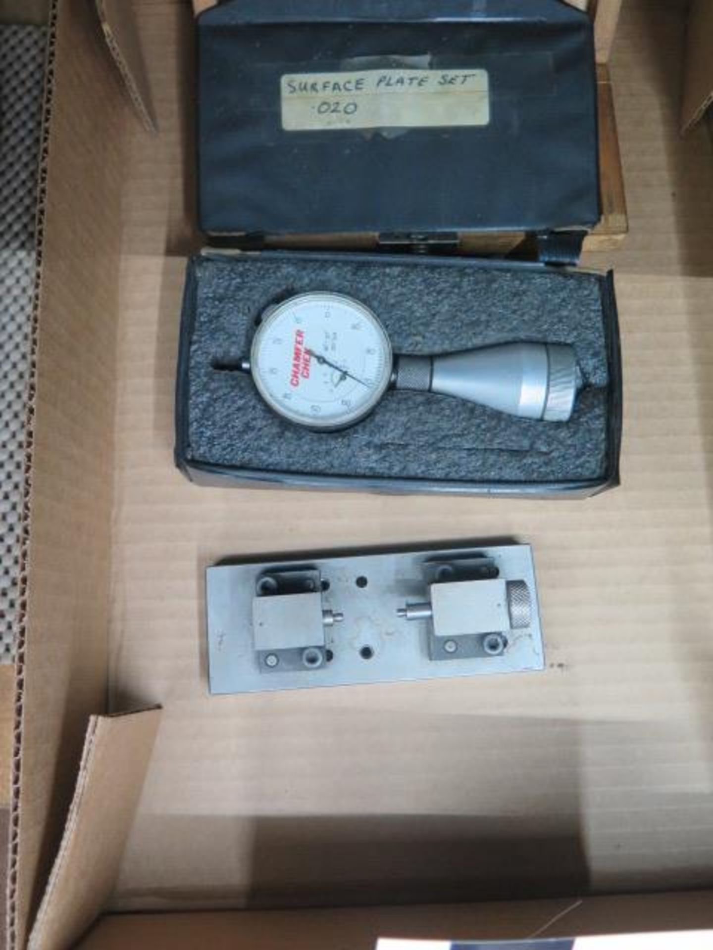 Fowler 0-1" Thread Pitch Mic, Dial Chamfer Gage and Small Bench Center (SOLD AS-IS - NO WARRANTY) - Image 2 of 5