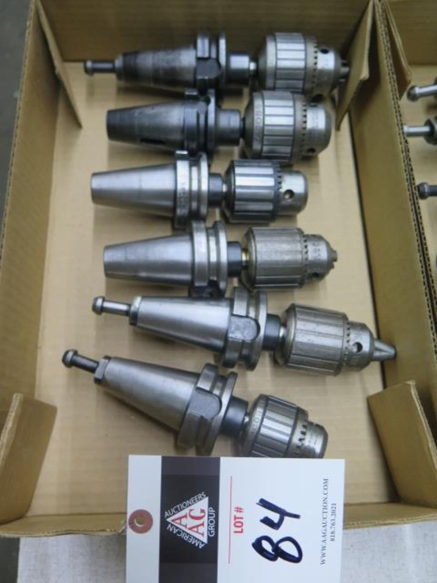 BT-40 Taper Drill Chucks (6) (SOLD AS-IS - NO WARRANTY)