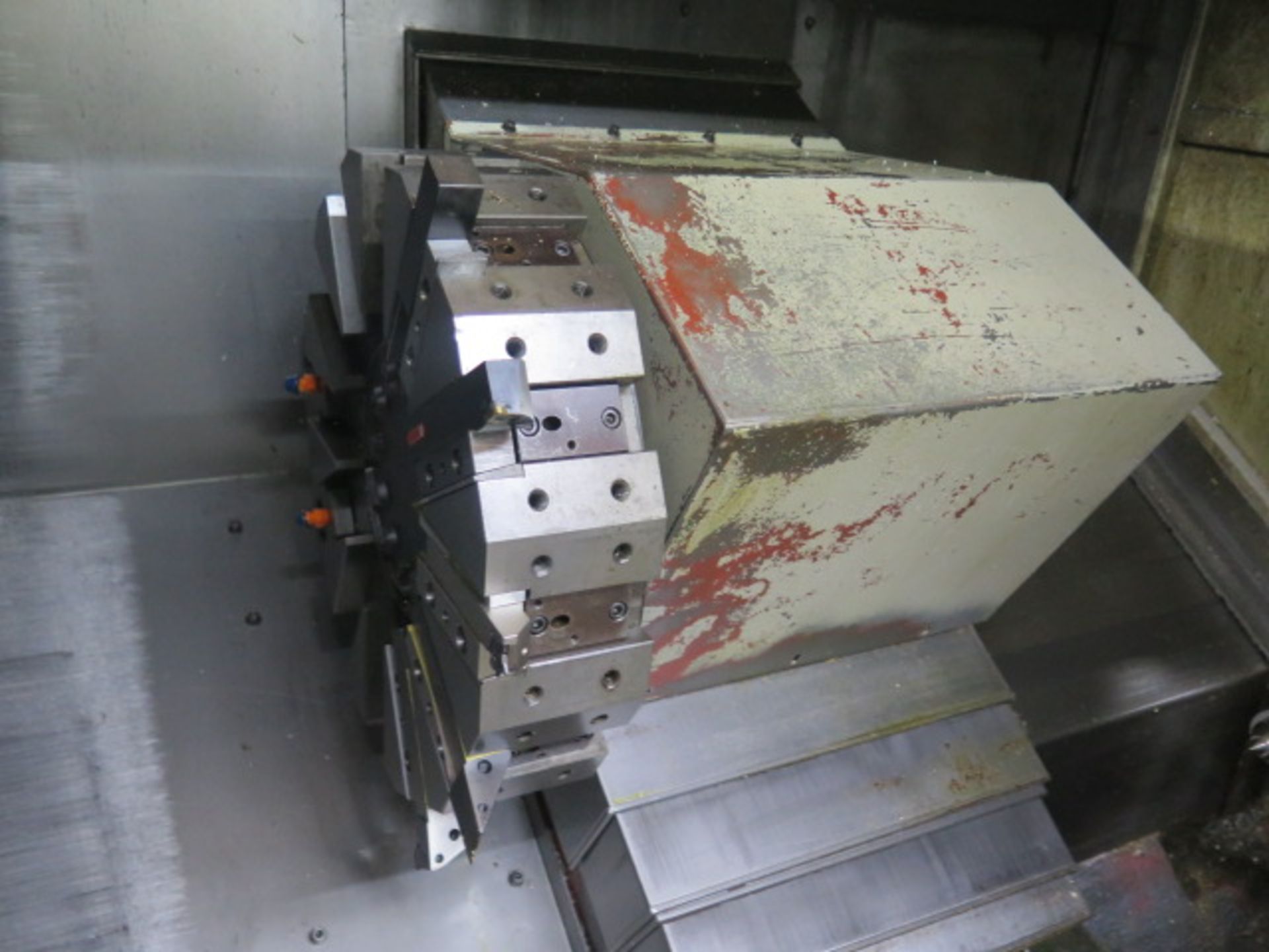 Leadwell LTC-20 AP CNC Turning Center w/ Fanuc 0-T Controls, Tool Presetter, 12-Station, SOLD AS IS - Image 7 of 17