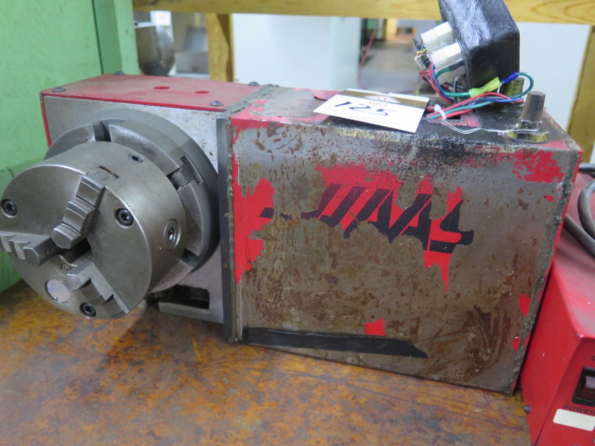 Haas HRT160 4th Axis 6” Rotary Head (NEEDS REPAIR) w/ Haas Servo Controller (SOLD AS-IS - NO - Image 2 of 8