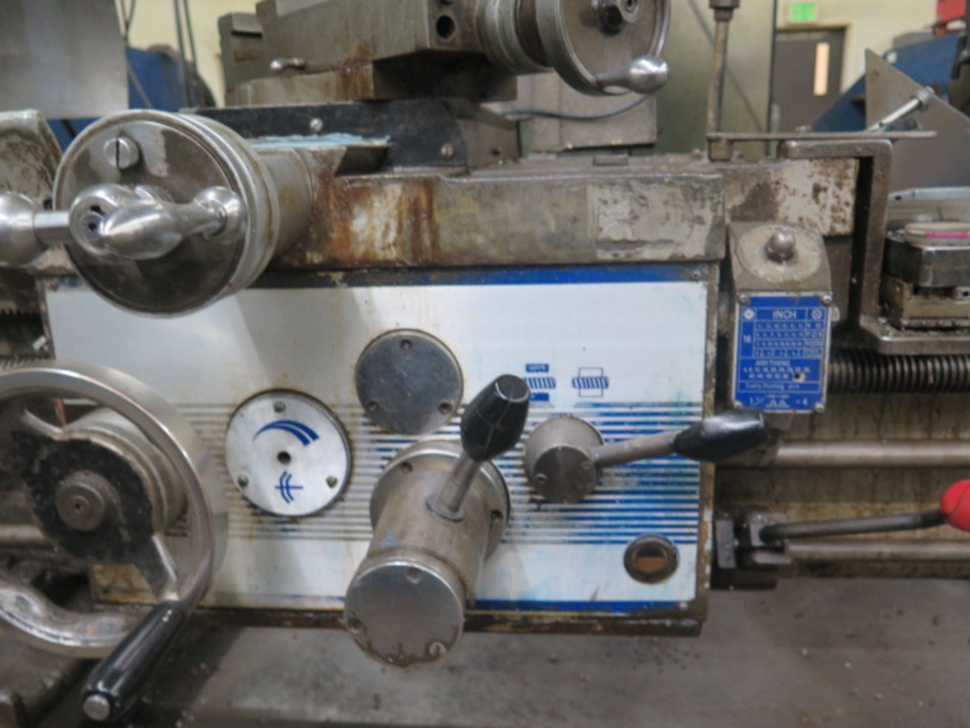 M Machinists 20” x 64” Geared Gap Bed Lathe w/ 25-1500 RPM, Inch/mm Threading, Tailstock, SOLD AS IS - Image 12 of 14