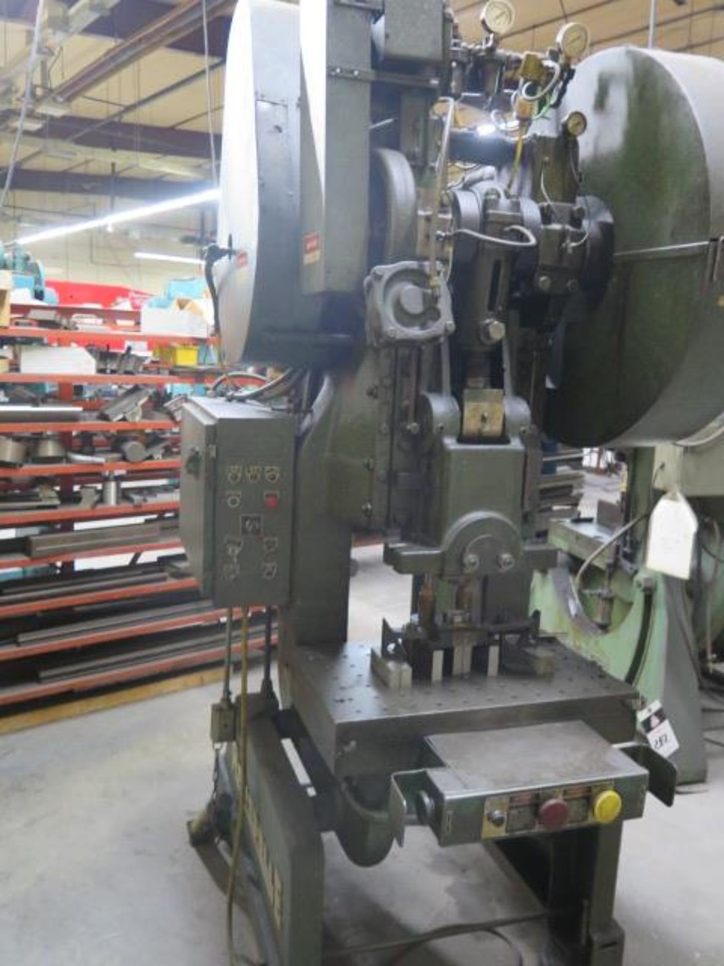 Rousselle No. 6A 60 Ton OBI Stamping Press SOLD AS PARTS ONLY, SOLD AS IS - NO WARRANTY - Image 3 of 11