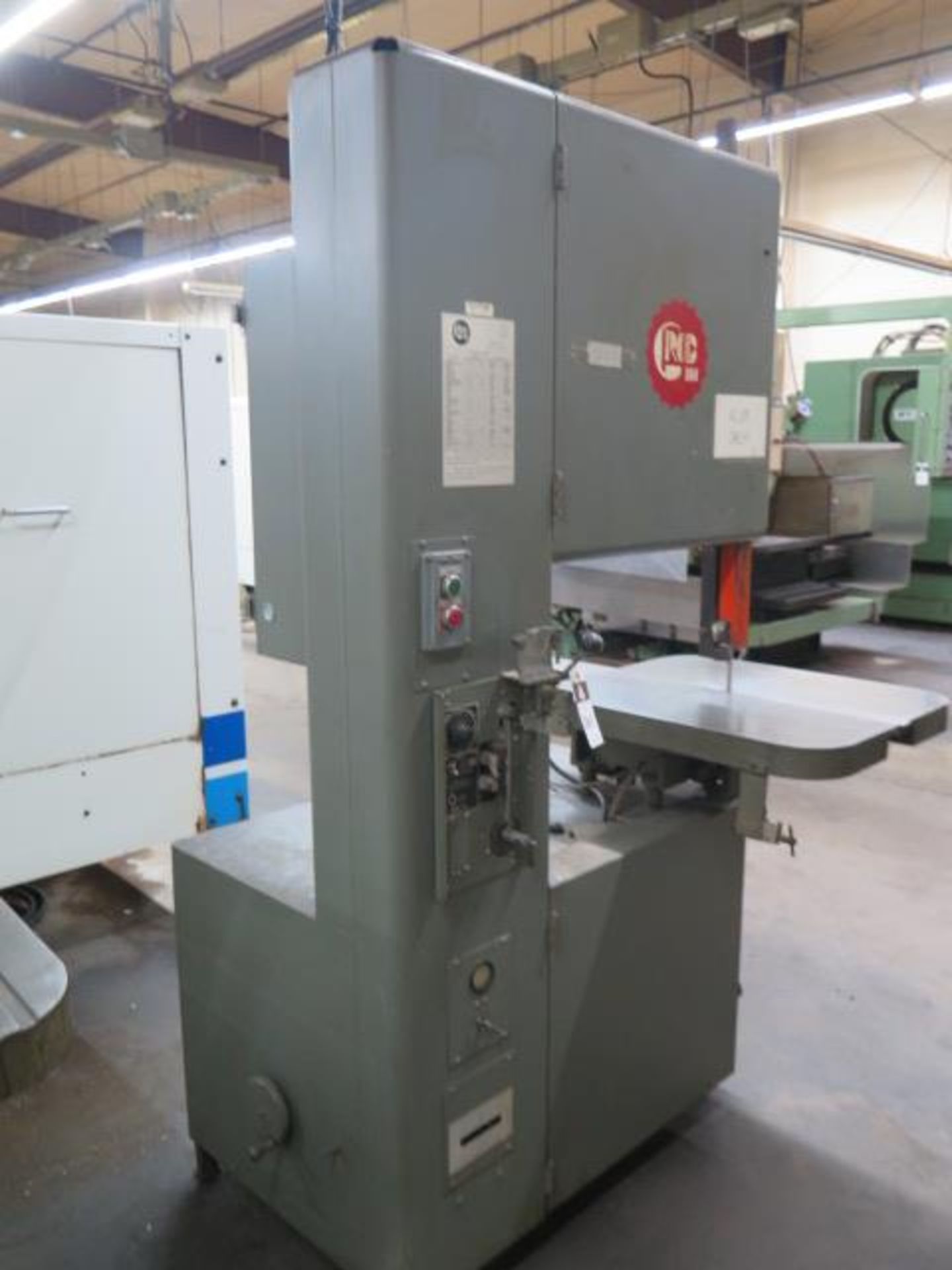 Grob 4V-24 24” Vertical Band Saw s/n 1476 w/ Blade Welder, 24” x 28” Table (SOLD AS-IS - NO - Image 5 of 7