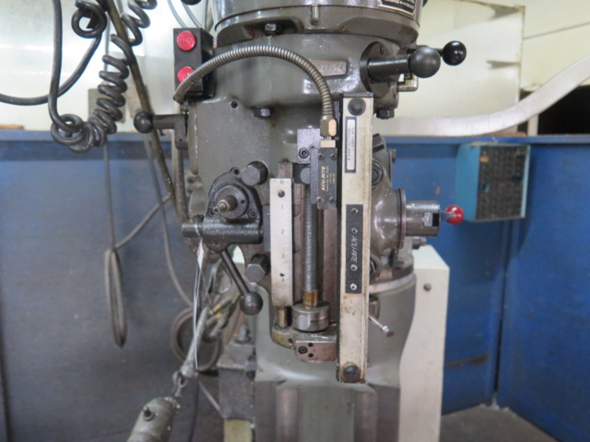 Bridgeport / EZ-Trak 2-Axis CNC Vertical Mill w/ EZ-Trak DX Controls, 2Hp, 60-4200 Dial, SOLD AS IS - Image 5 of 10