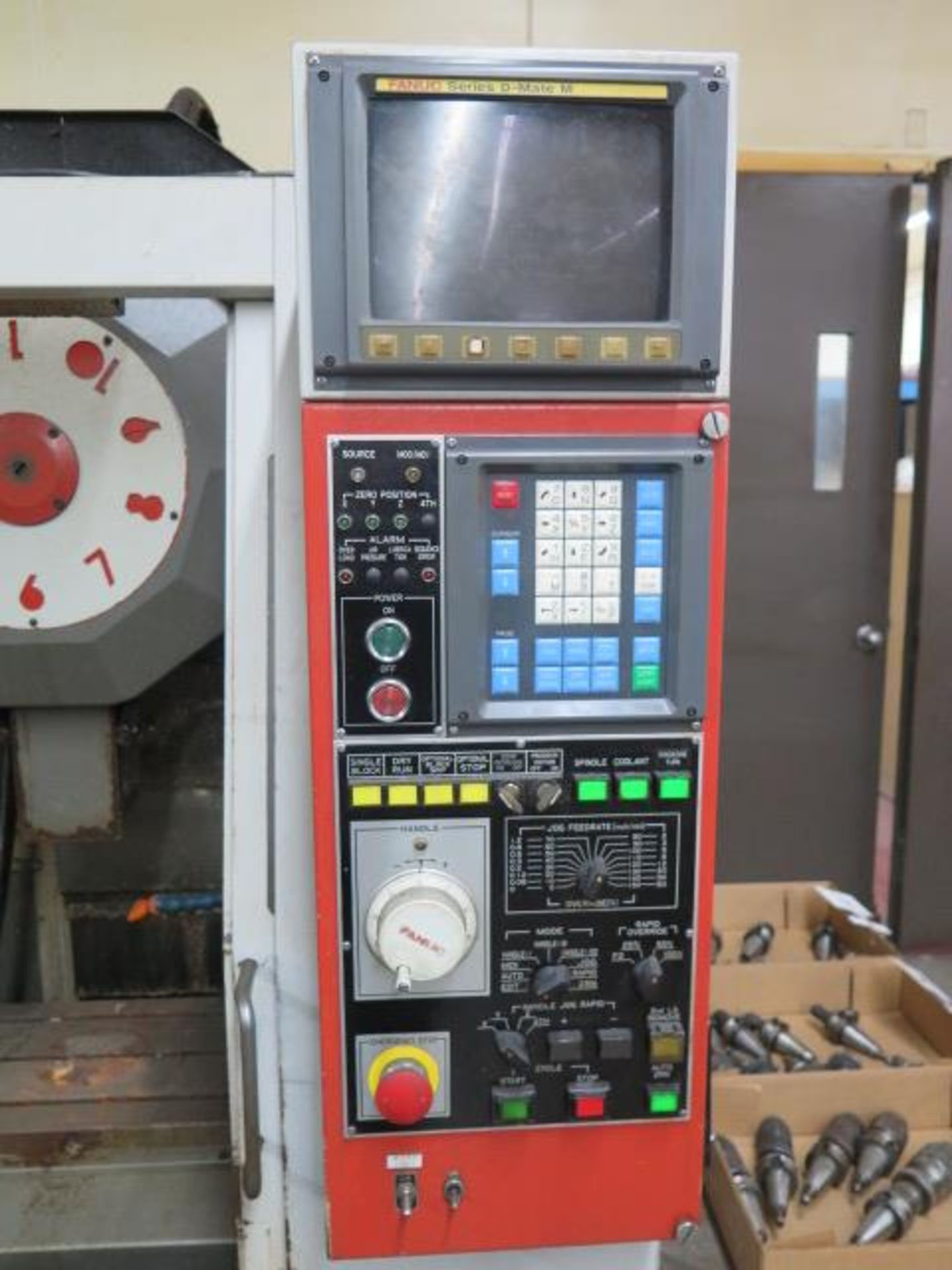 Tree KIRA VTC-30 CNC Drilling Center (NOT RUNNING) s/n 31218 w/ Fanuc 0-Mate M Controls, SOLD AS IS - Image 8 of 11