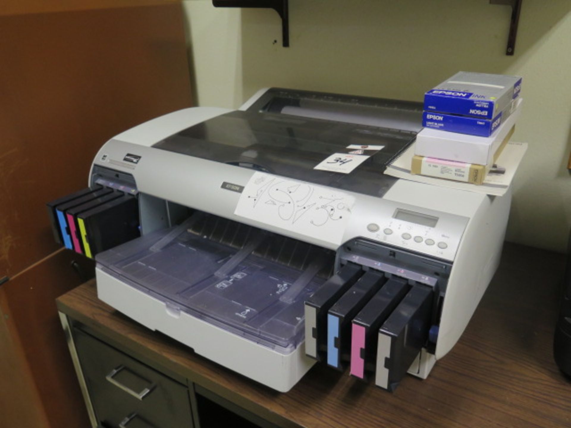 Epson Stylus Pro 4800 17" Wide Format Color Printer / Plotter (SOLD AS-IS - NO WARRANTY) - Image 2 of 7