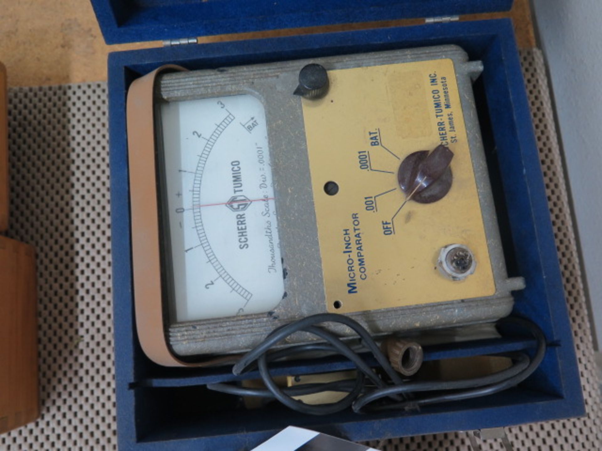 Scherr Tumico "Micro-Inch Comparator" Electronic Test Indicator (SOLD AS-IS - NO WARRANTY) - Image 2 of 3