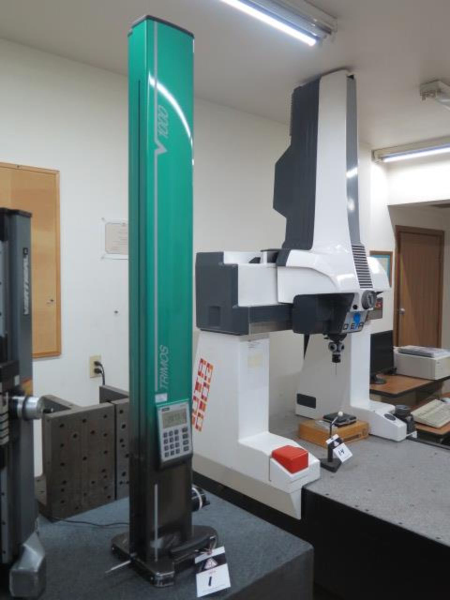 Fowler Trimos V1000 C 39” Digital Height Gage s/n 1166/ID.00 w/ Sylvac Digital Controls SOLD AS IS - Image 2 of 11