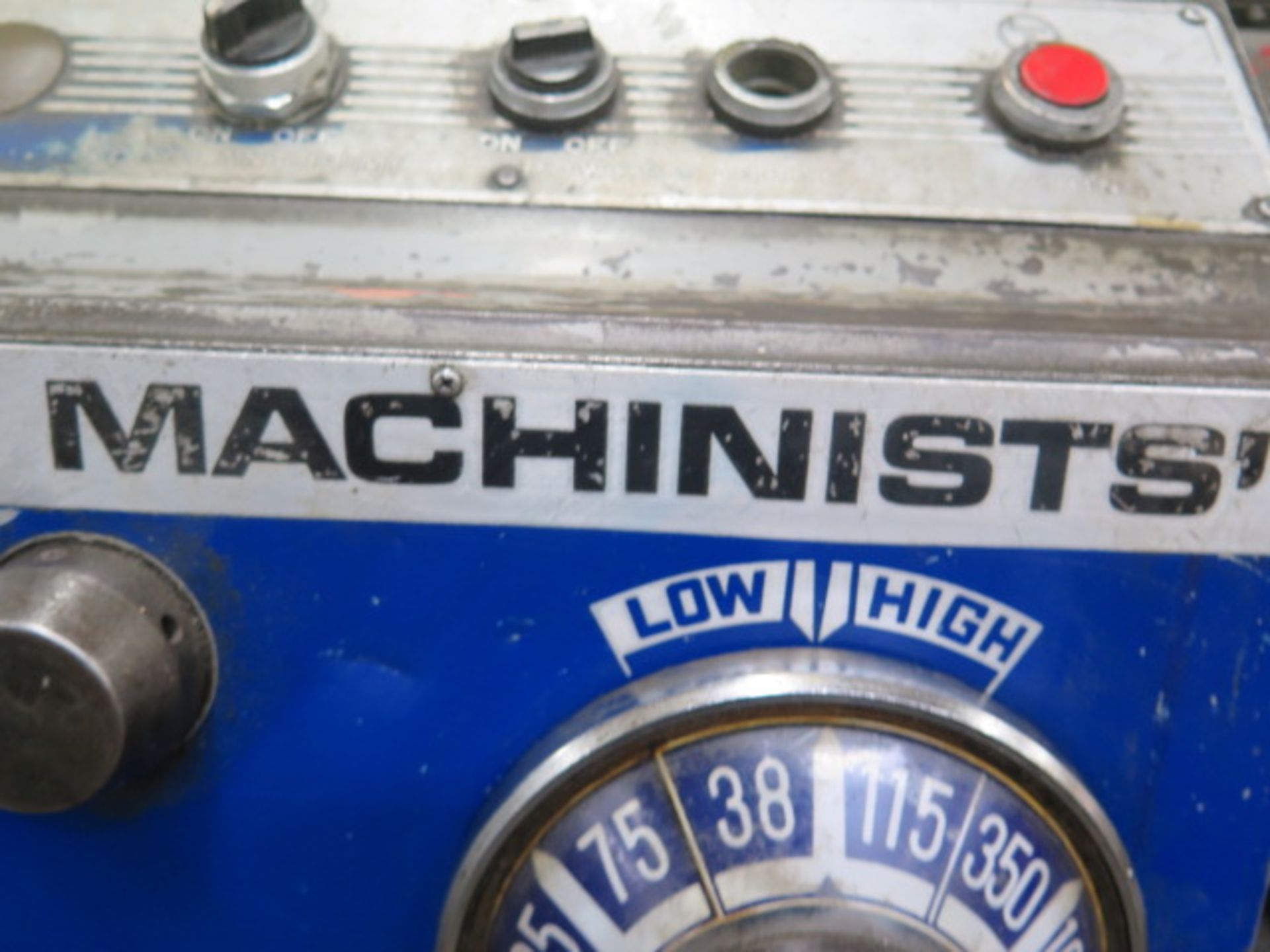 M Machinists 20” x 64” Geared Gap Bed Lathe w/ 25-1500 RPM, Inch/mm Threading, Tailstock, SOLD AS IS - Image 14 of 14