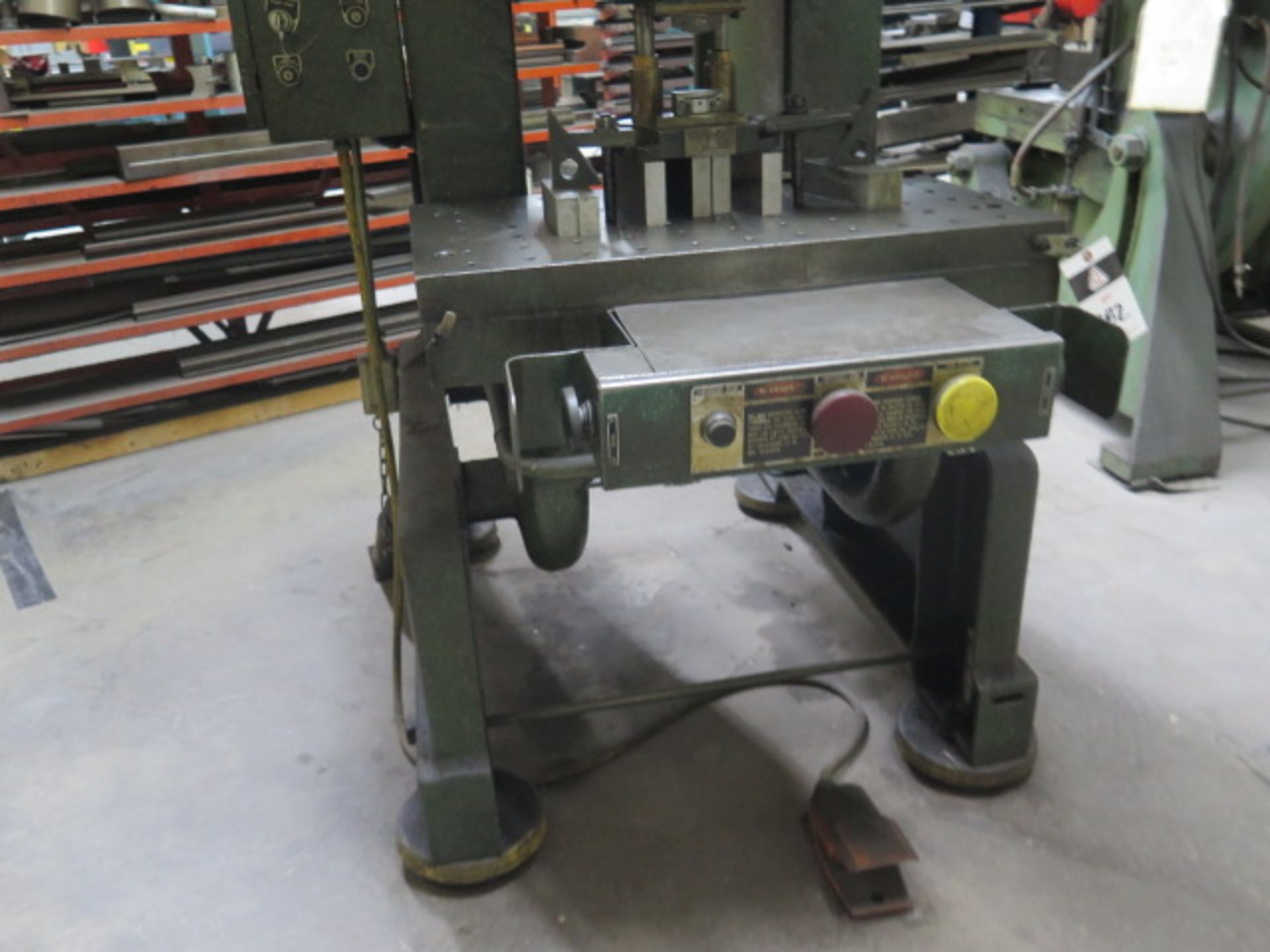 Rousselle No. 6A 60 Ton OBI Stamping Press SOLD AS PARTS ONLY, SOLD AS IS - NO WARRANTY - Image 6 of 11