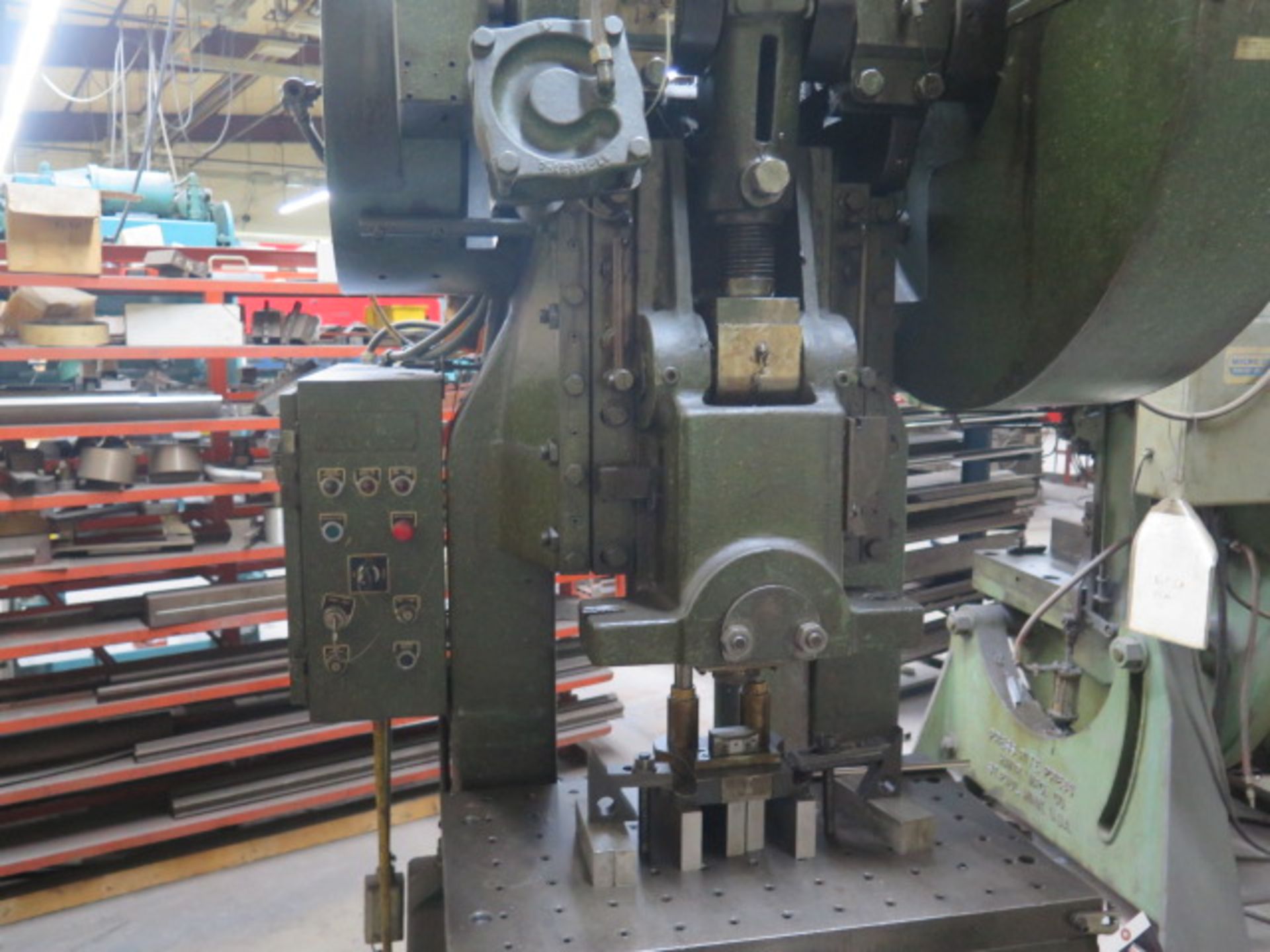 Rousselle No. 6A 60 Ton OBI Stamping Press SOLD AS PARTS ONLY, SOLD AS IS - NO WARRANTY - Image 5 of 11